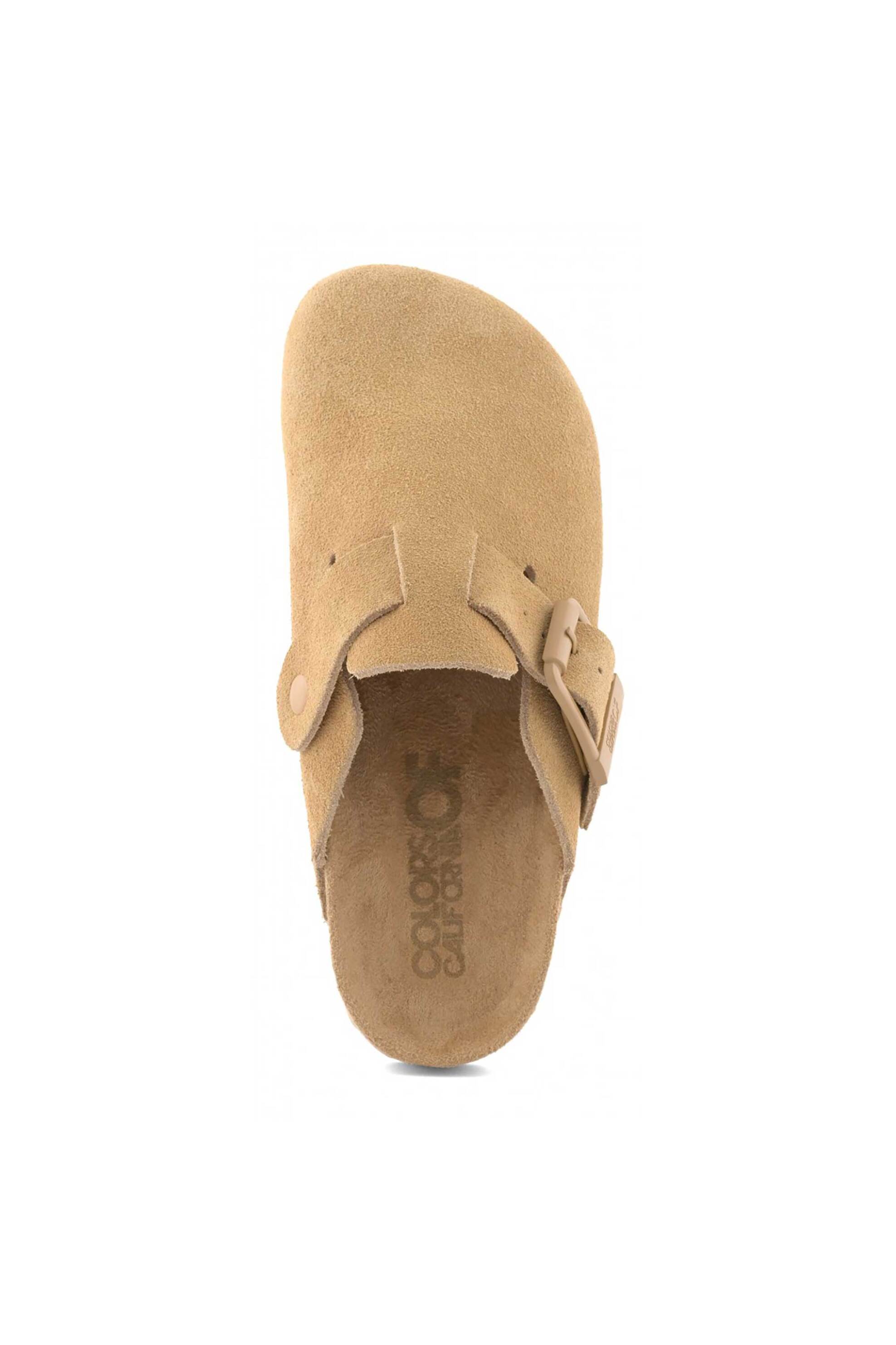 Colors Of California Γυναικεία Σαμπό Suede Slofi - Hc Bio086N 126 Μπεζ