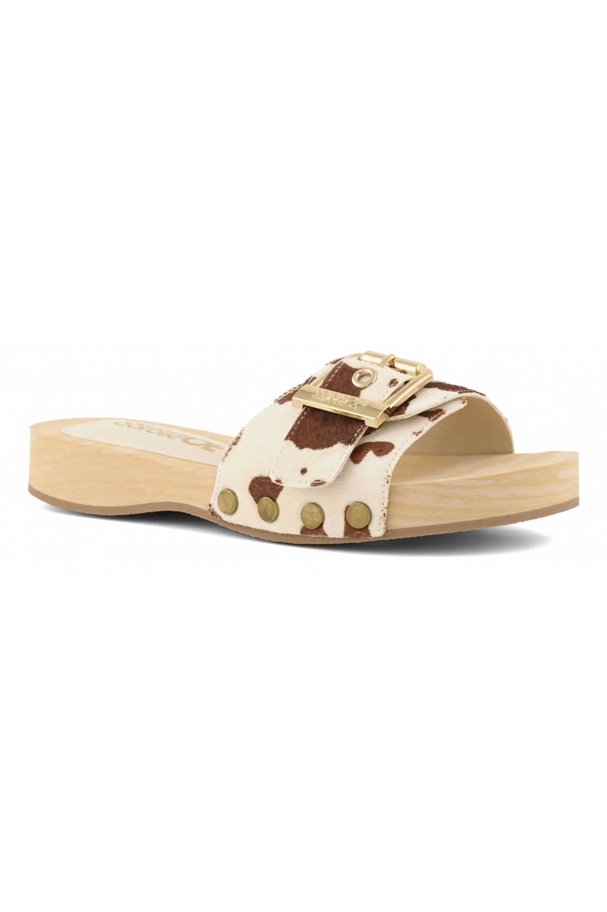 Colors Of California γυναικεία clogs με pony skin 