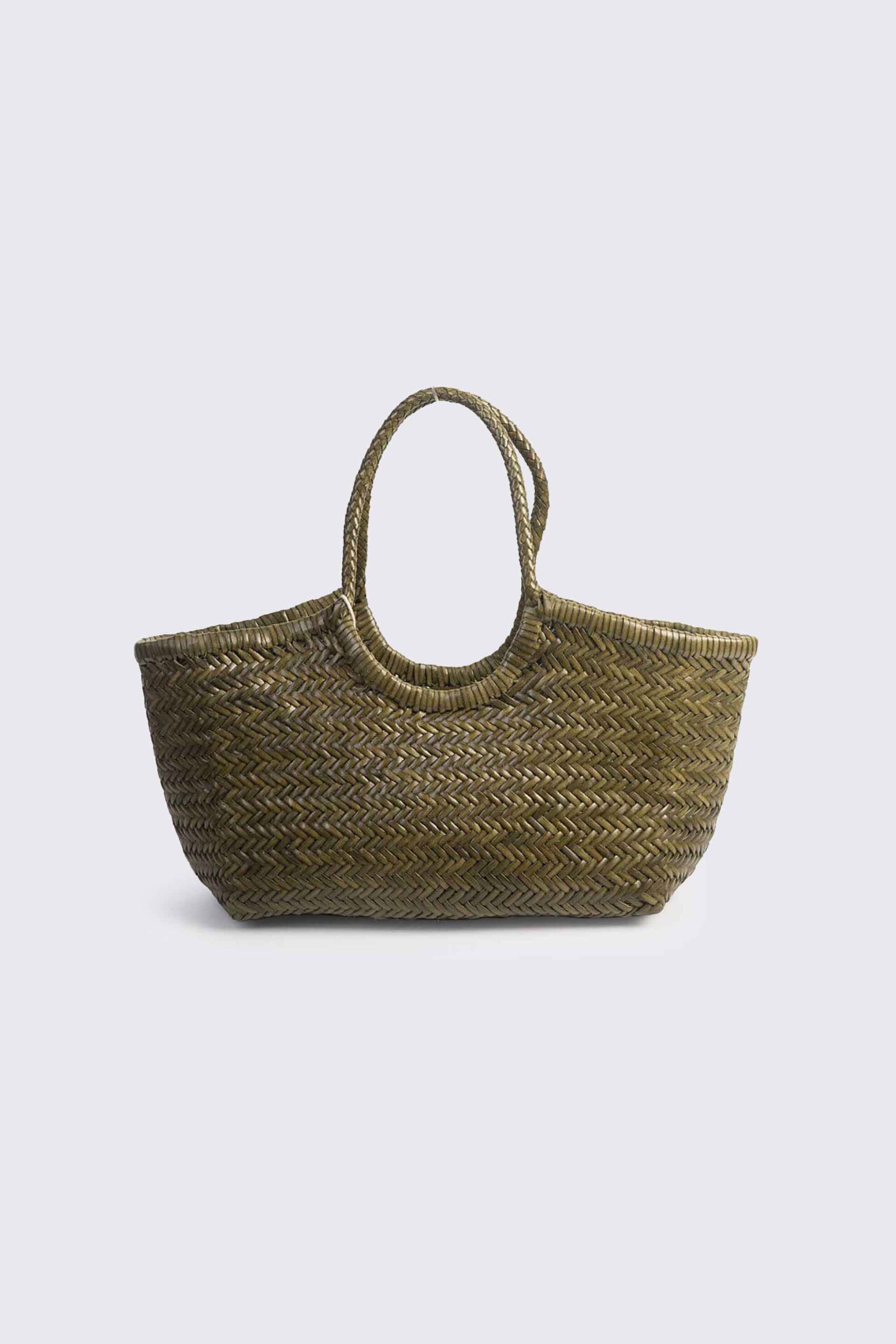 Dragon Diffusion γυναικεία τσάντα ώμου "Nantucket Basket Big" - 8822 Χακί