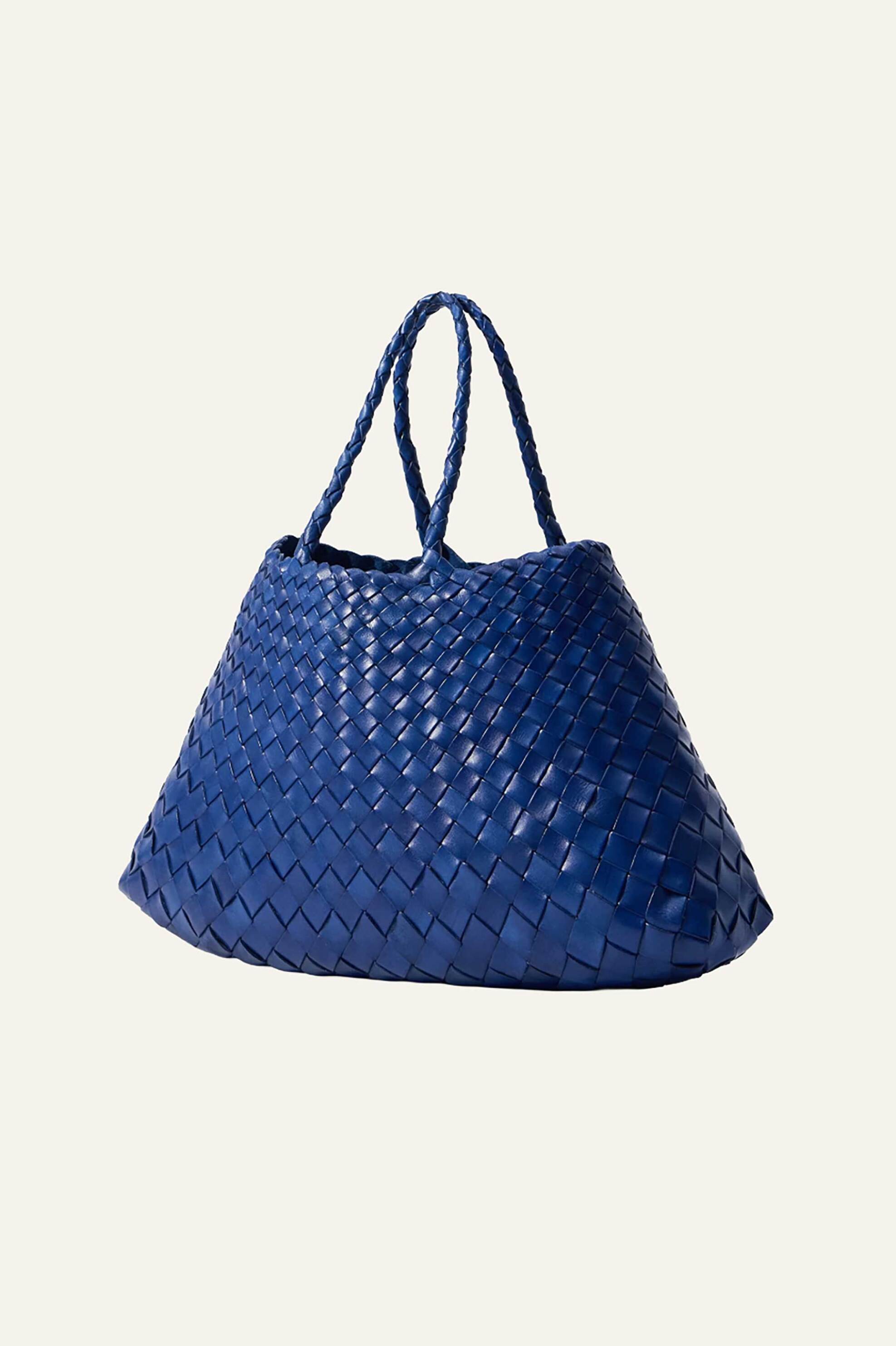 Dragon Diffusion γυναικεία τσάντα χειρός "Santa Croce Bag Big" - 8892 Μπλε φωτογραφία