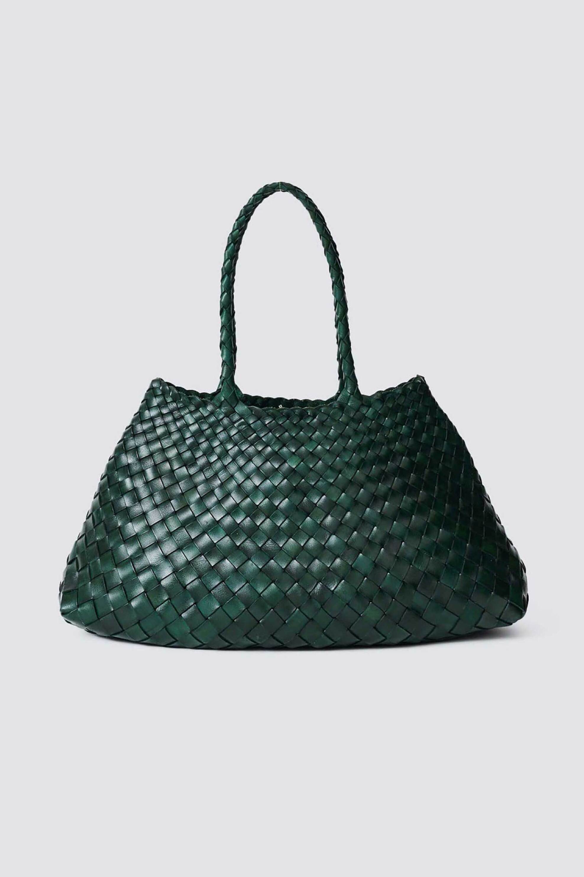 DRAGON DIFFUSION Dragon Diffusion γυναικεία τσάντα χειρός "Santa Croce Bag Big" - 8892 Πράσινο