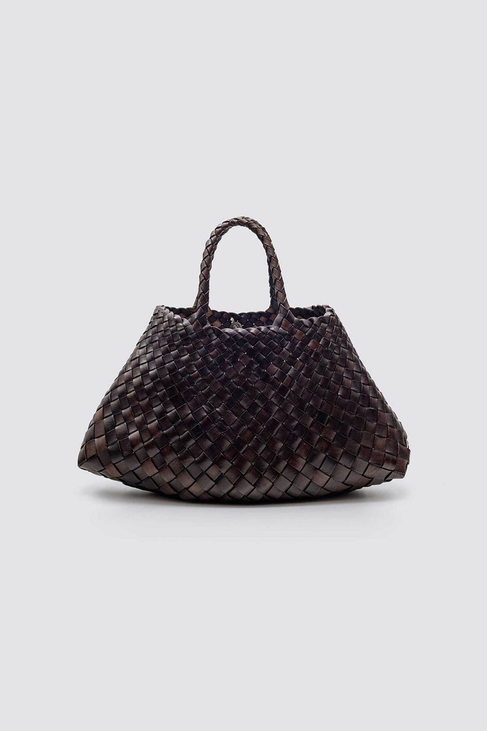 DRAGON DIFFUSION Dragon Diffusion γυναικεία τσάντα χειρός "Santa Croce Small" - 8893 Καφέ