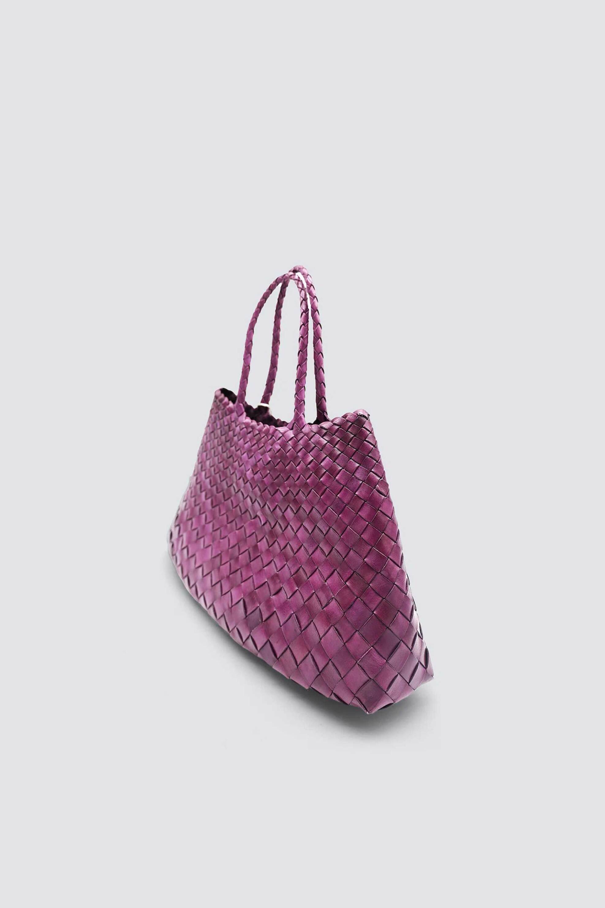 Dragon Diffusion γυναικεία τσάντα χειρός "Santa Croce Small" - 8893 Φούξια φωτογραφία