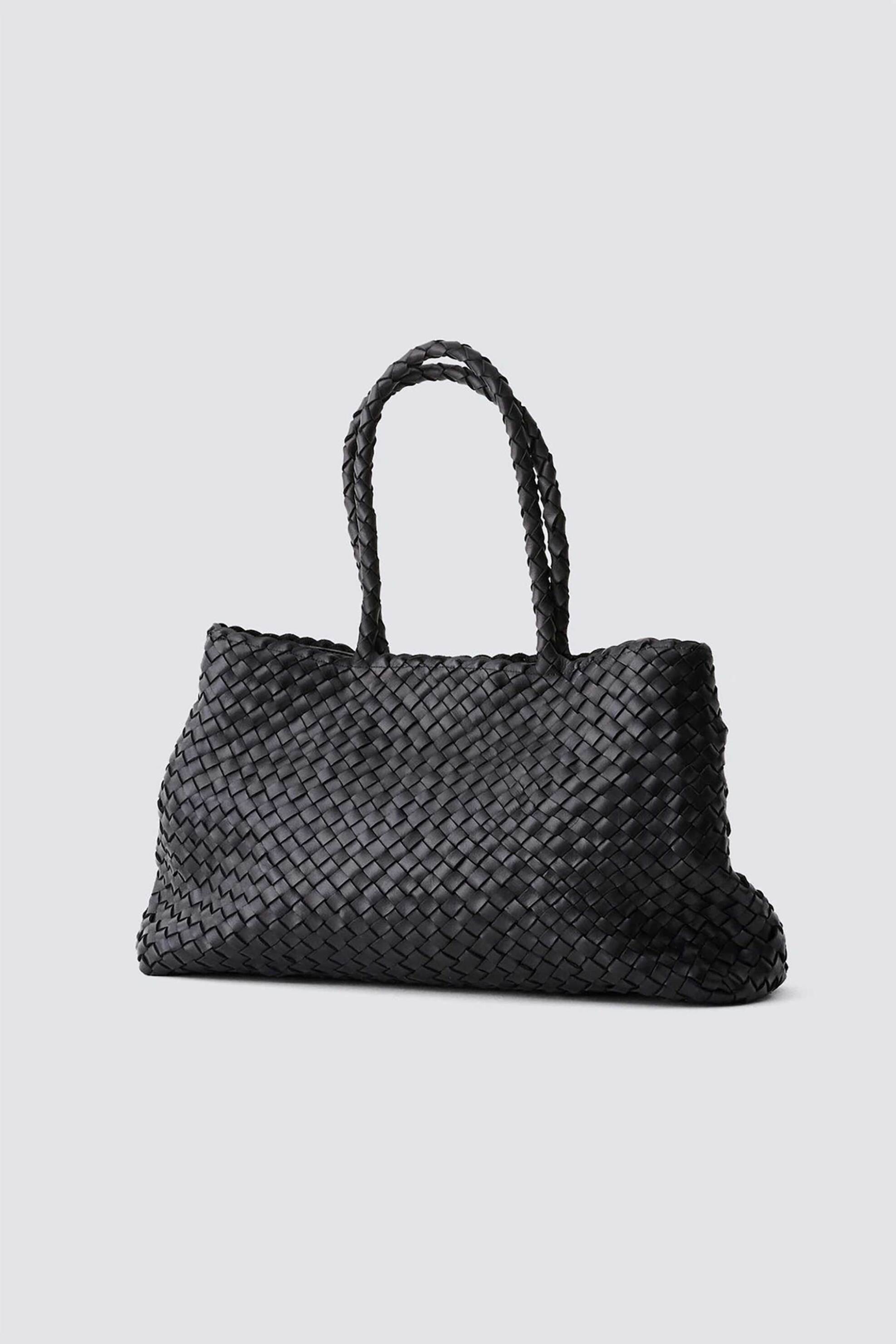 Dragon Diffusion γυναικεία τσάντα χειρός "Vintage Mesh Tote" - 8949 Μαύρο φωτογραφία