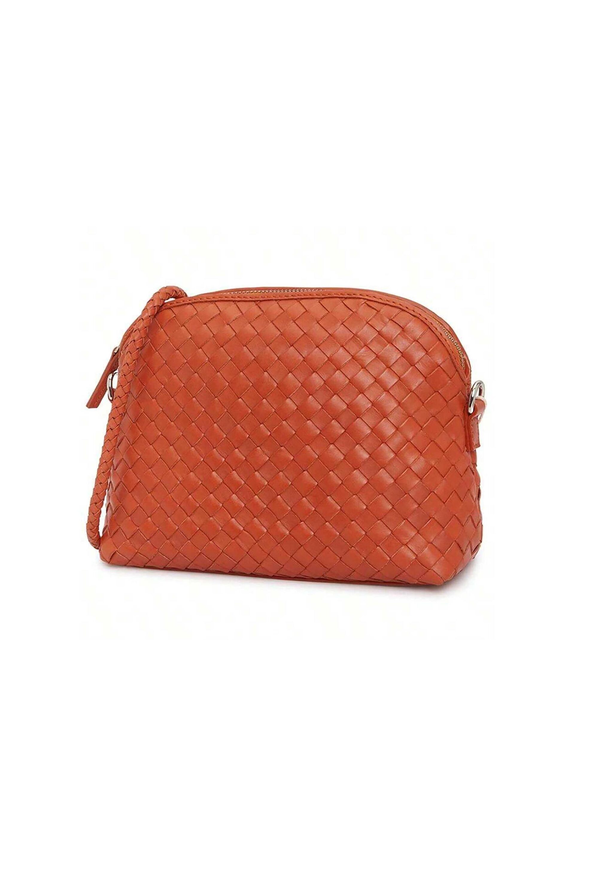 Dragon Diffusion γυναικείο mini bag "Chunky Fellini Pochette" - 8011 Πορτοκαλί φωτογραφία