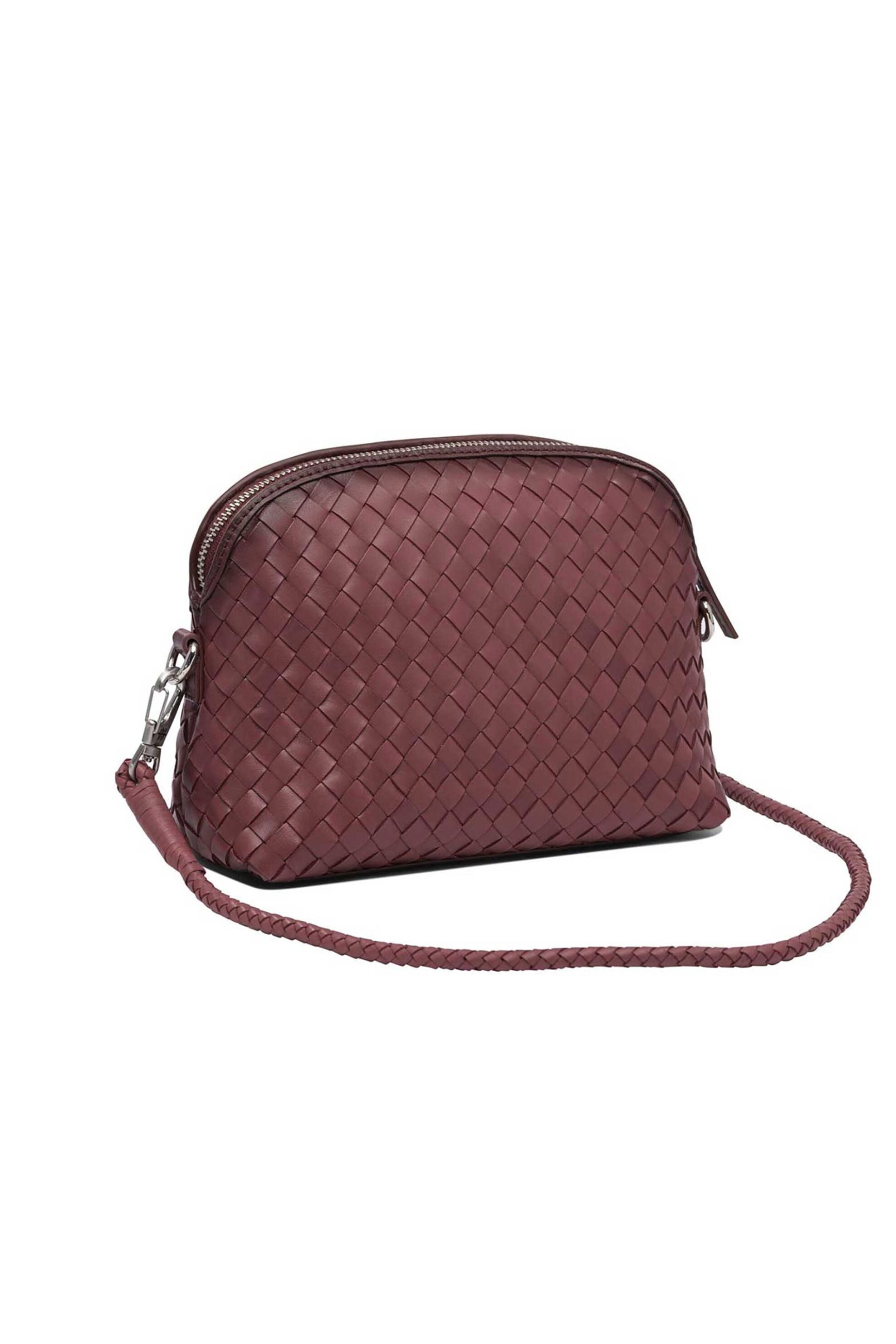 Dragon Diffusion γυναικείο mini bag "Chunky Fellini Pochette" - 8011 Μπορντό φωτογραφία