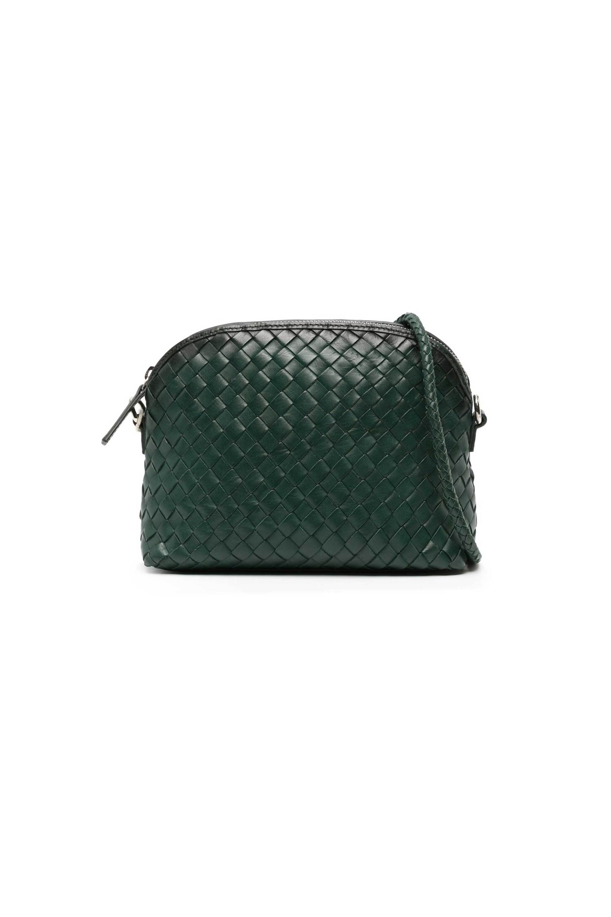 DRAGON DIFFUSION Dragon Diffusion γυναικείο mini bag "Chunky Fellini Pochette" - 8011 Πράσινο