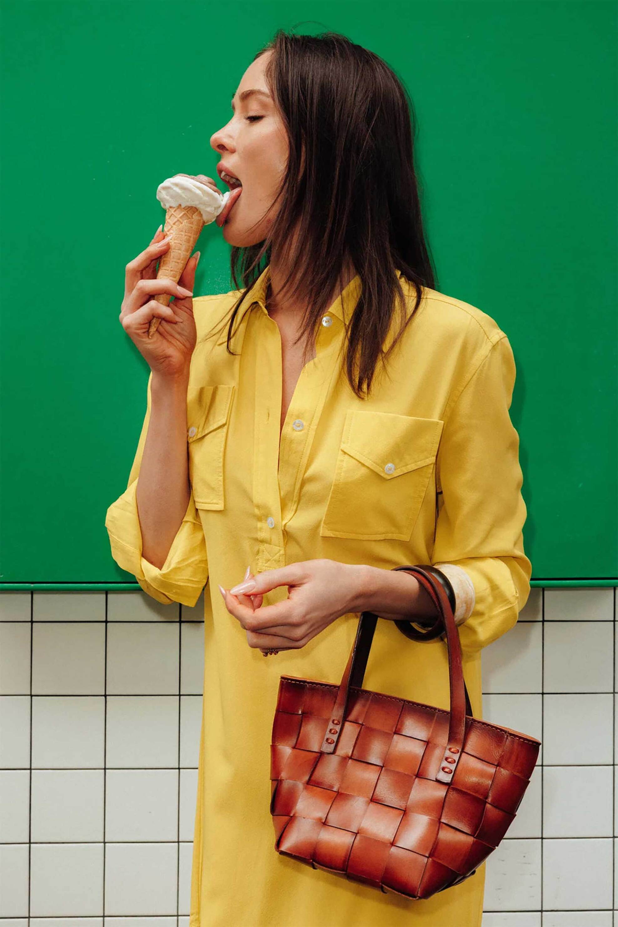 Dragon Diffusion γυναικεία τσάντα χειρός "Japan Mini" - 8105 Ταμπά φωτογραφία