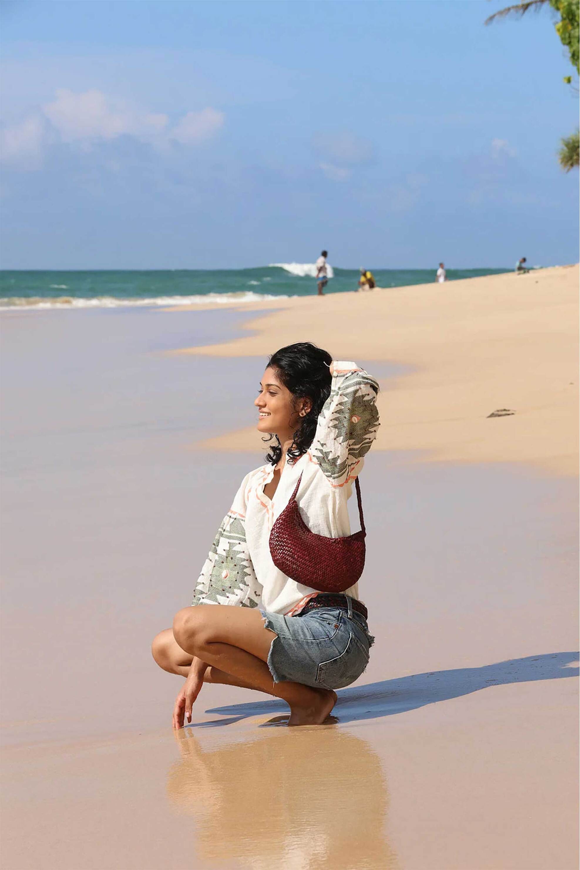 Dragon Diffusion γυναικεία τσάντα ώμου "Nova Luna" - 8020 Μπορντό φωτογραφία