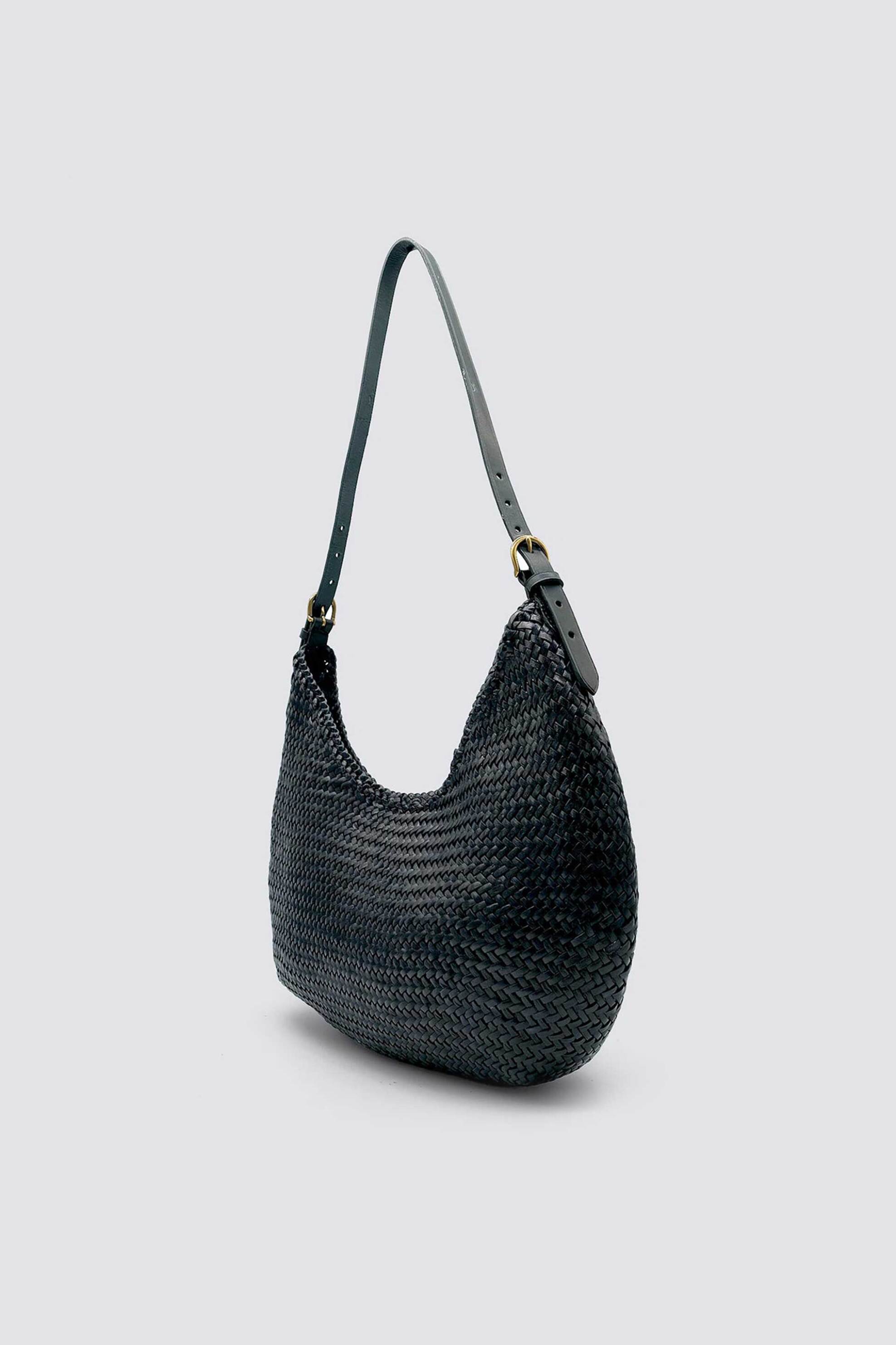 Dragon Diffusion γυναικεία τσάντα ώμου "Nova Luna" - 8021 Μαύρο φωτογραφία