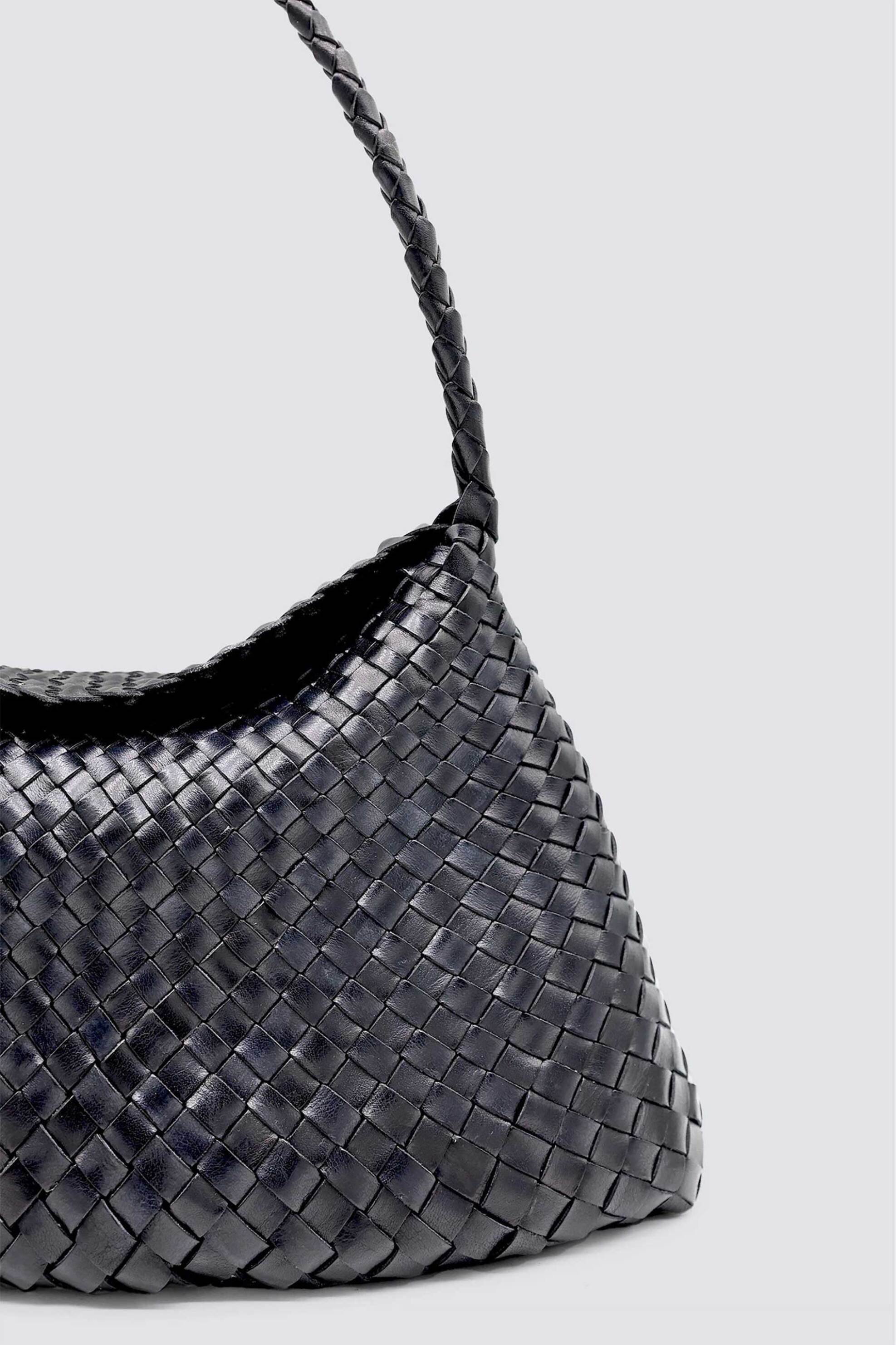 Dragon Diffusion γυναικεία τσάντα ώμου "Santa Maria" - 8700 Μαύρο φωτογραφία