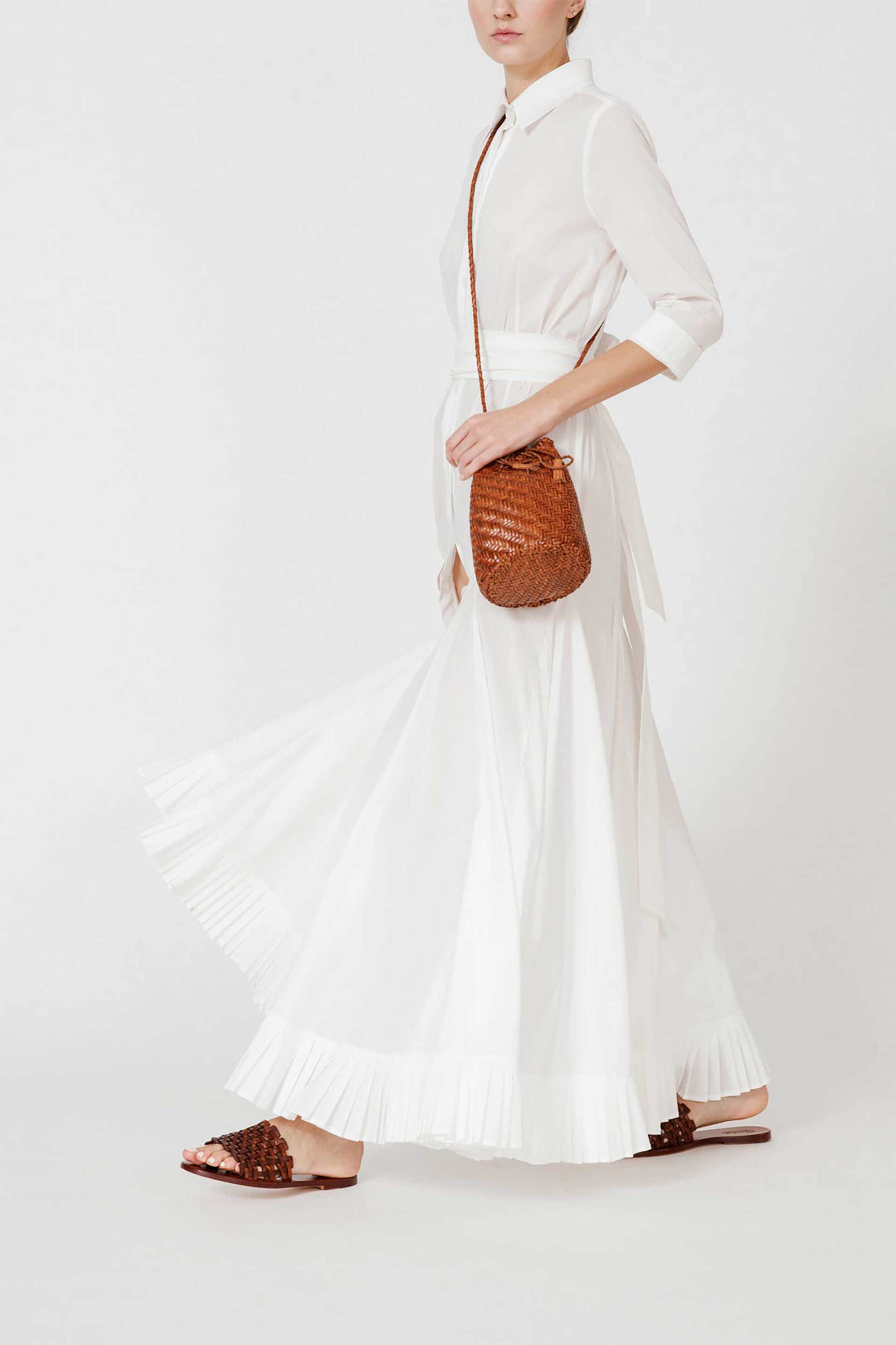 Dragon Diffusion γυναικεία τσάντα bucket "Pompom Double Jump" - 8838 Ταμπά φωτογραφία