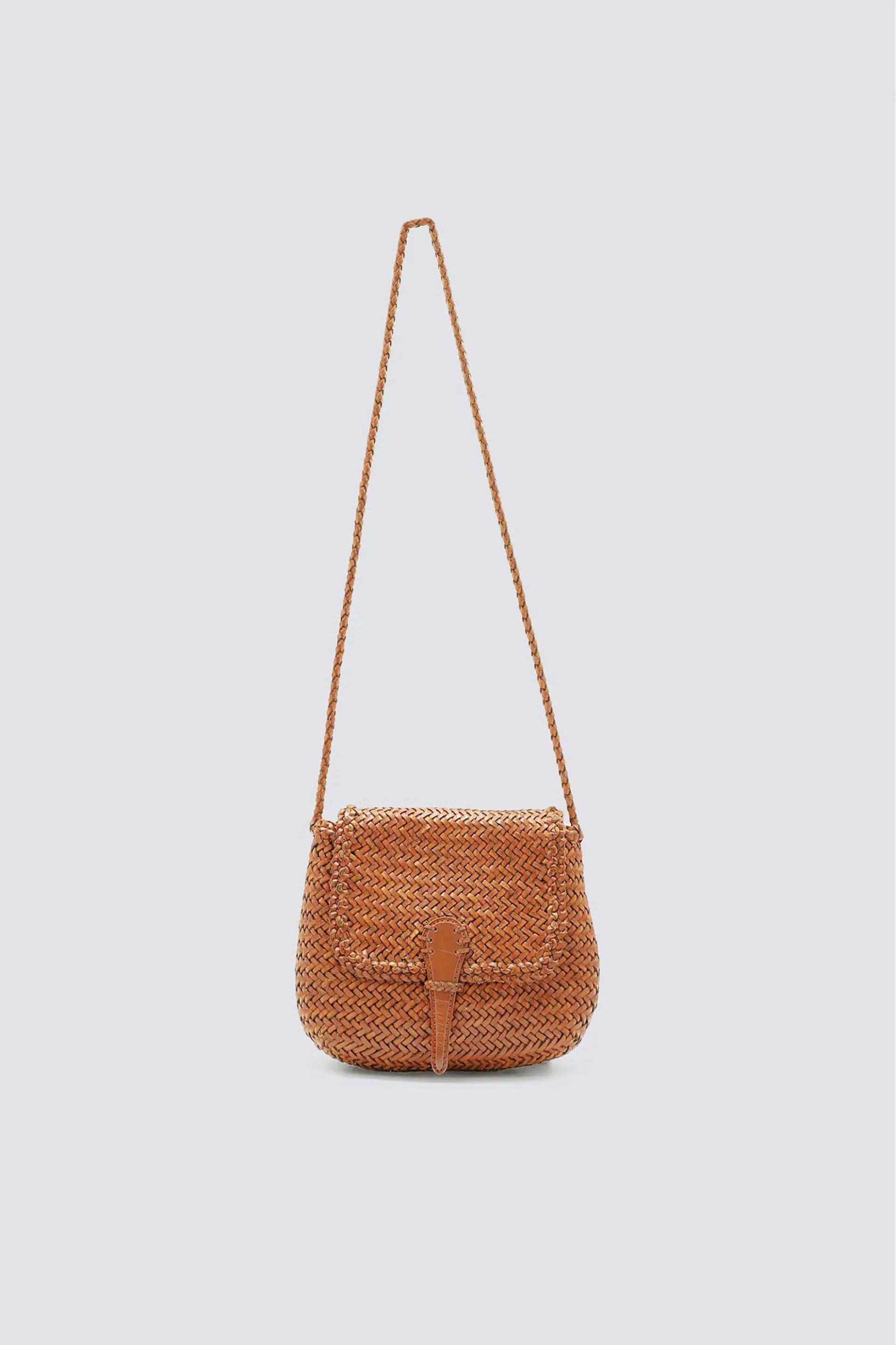 Dragon Diffusion γυναικεία τσάντα crossobody "Mini City" - 8934 Ταμπά