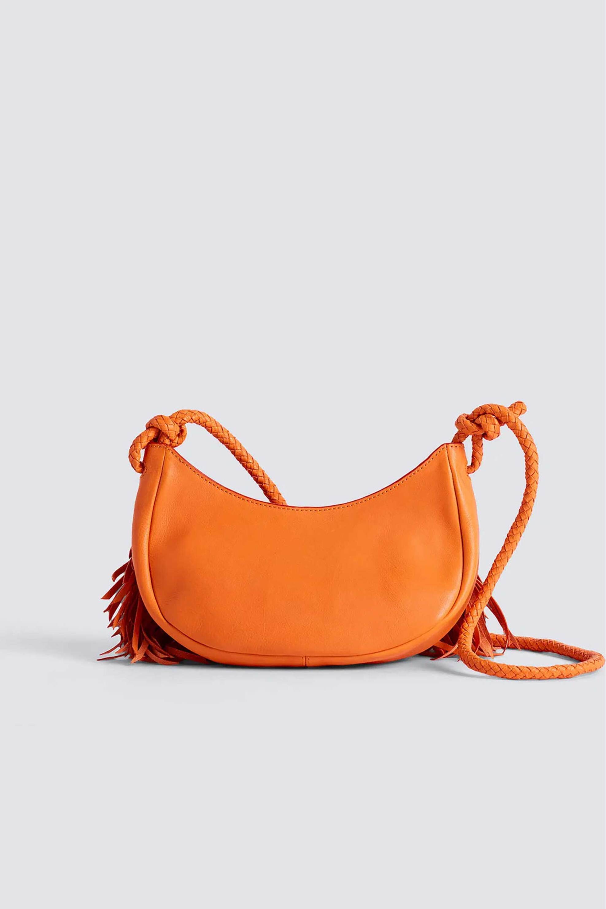 Dragon Diffusion Γυναικεία Τσάντα Crossbody Fringe Sling - 8959 Πορτοκαλί