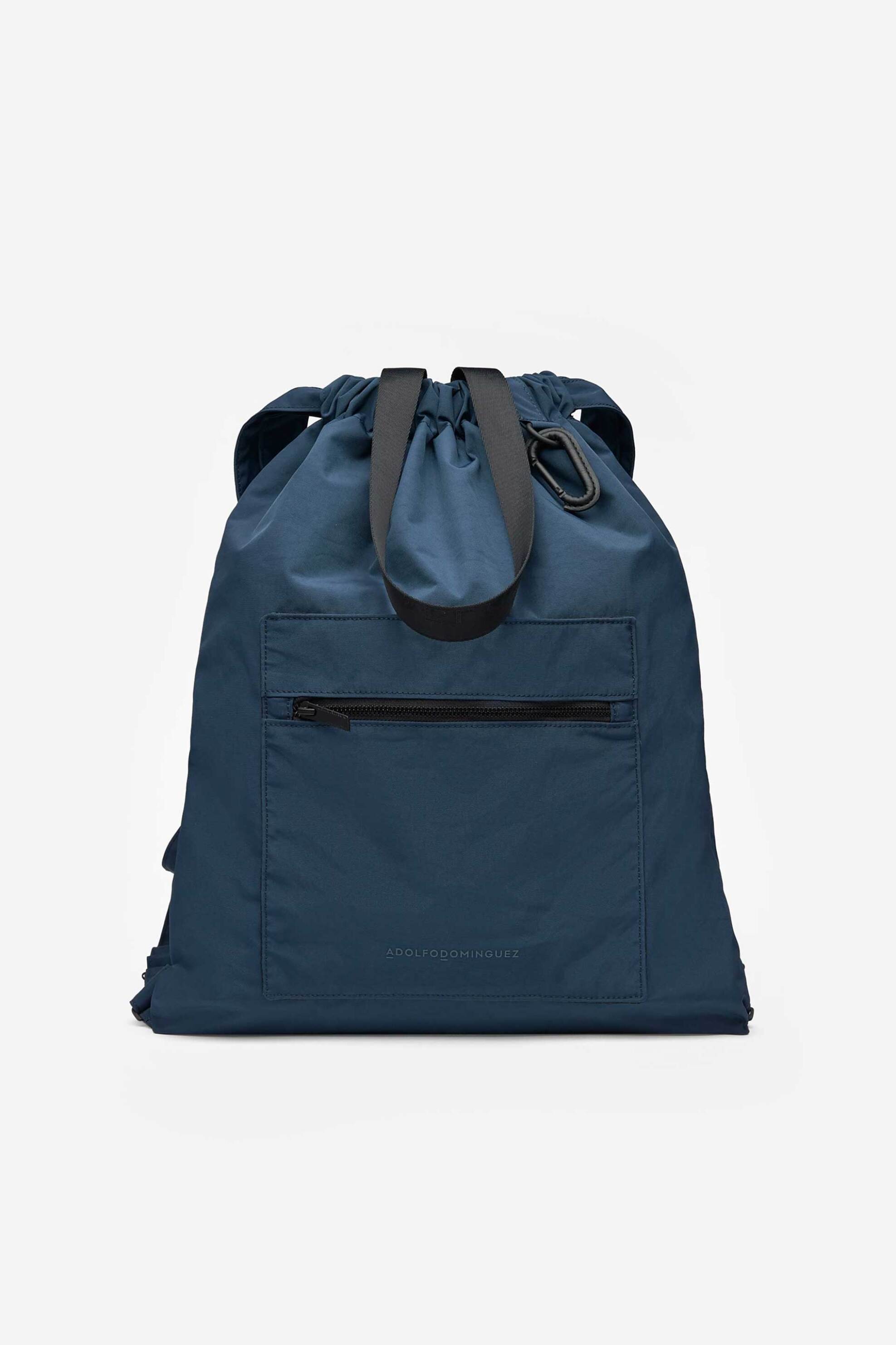 Adolfo Domínguez ανδρικό backpack με λογότυπο - 112031595 Μπλε Σκούρο