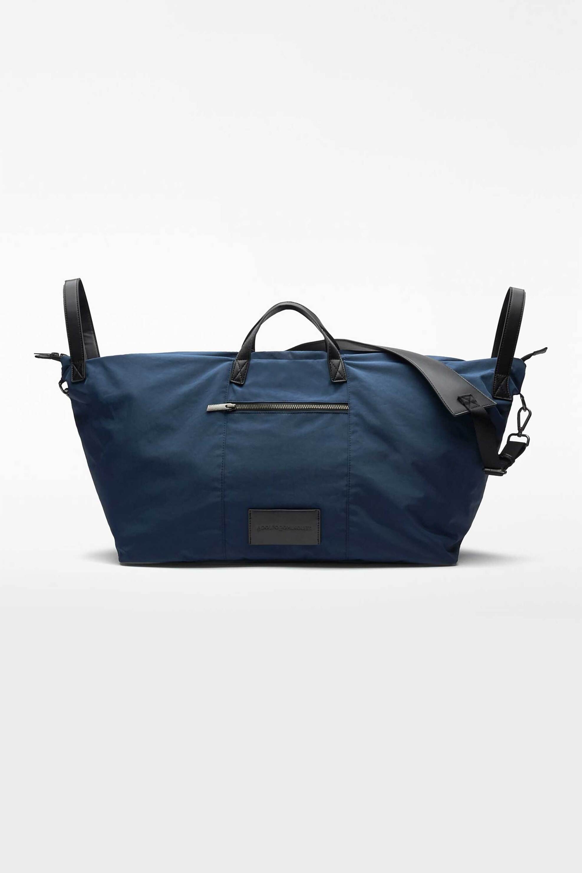 ADOLFO DOMINGUEZ Adolfo Domínguez ανδρικό σακ βουαγιάζ με λογότυπο - 112041283 Μπλε Σκούρο