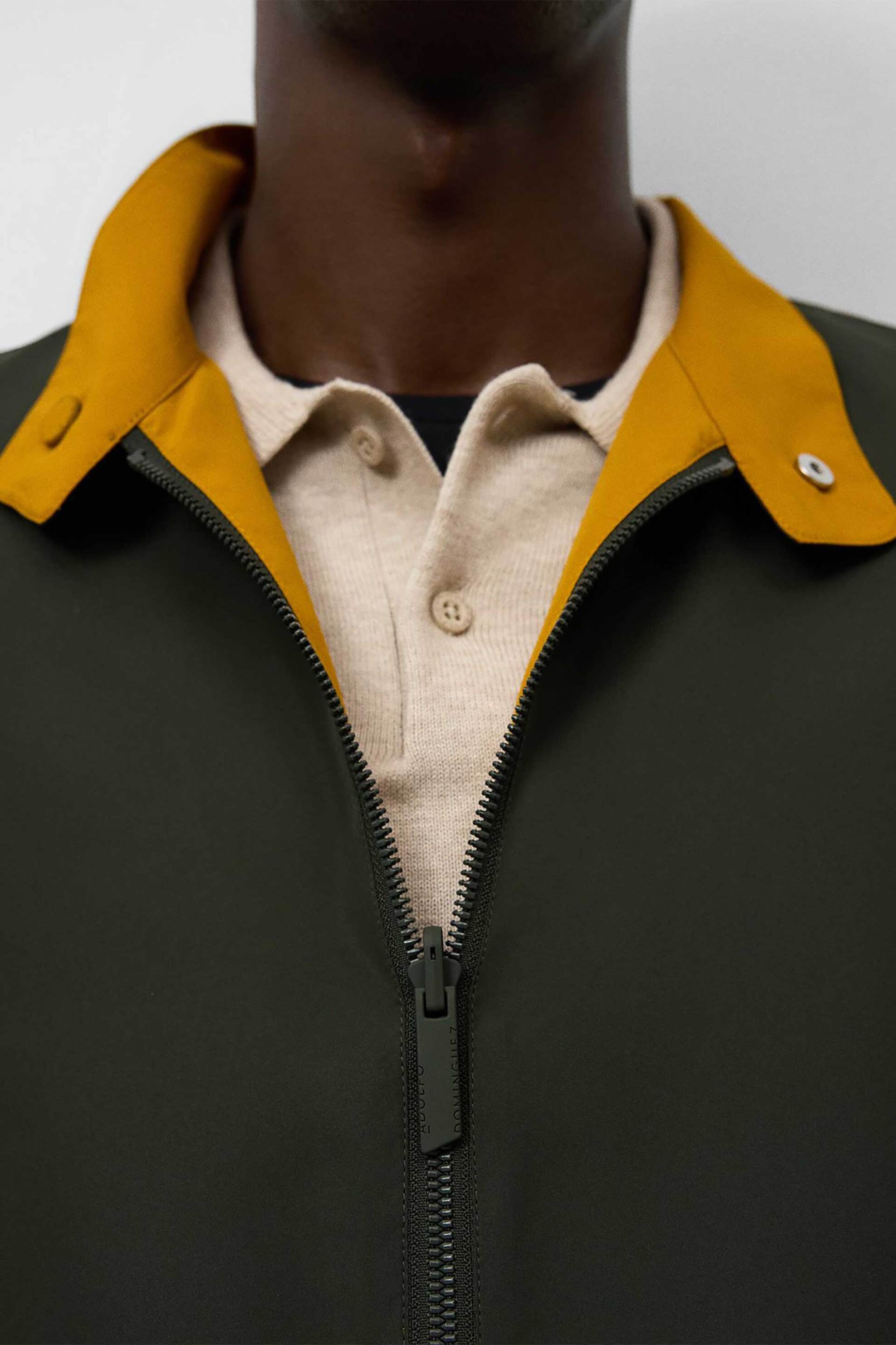 Adolfo Domínguez ανδρικό jacket διπλής όψης - 124051054 Πράσινο φωτογραφία