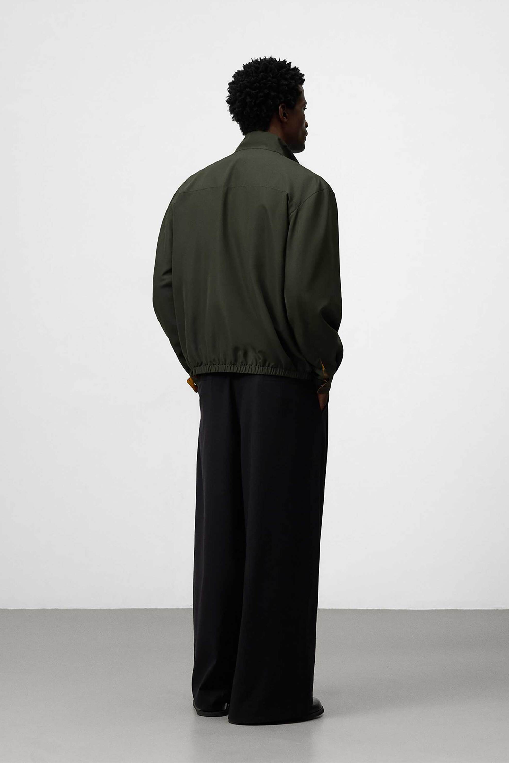 Adolfo Domínguez ανδρικό jacket διπλής όψης - 124051054 Πράσινο φωτογραφία