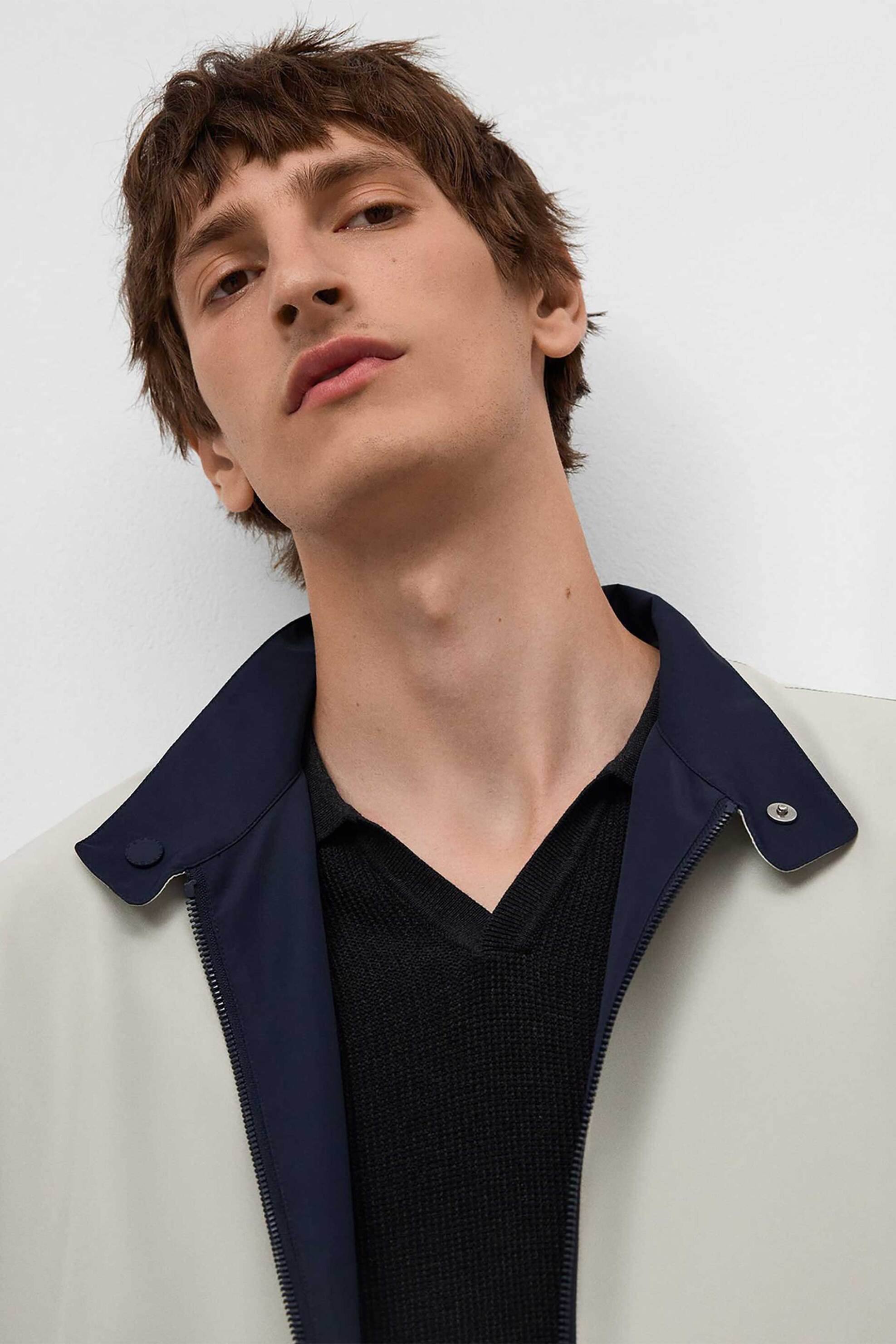 Adolfo Domínguez ανδρικό jacket διπλής όψης - 124051054 Μπλε φωτογραφία