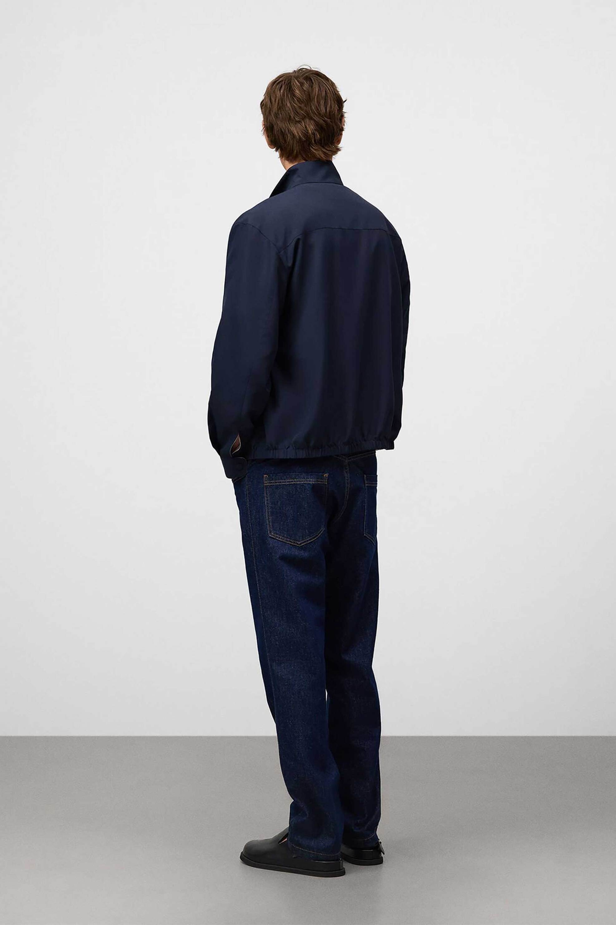 Adolfo Domínguez ανδρικό jacket διπλής όψης - 124051054 Μπλε φωτογραφία