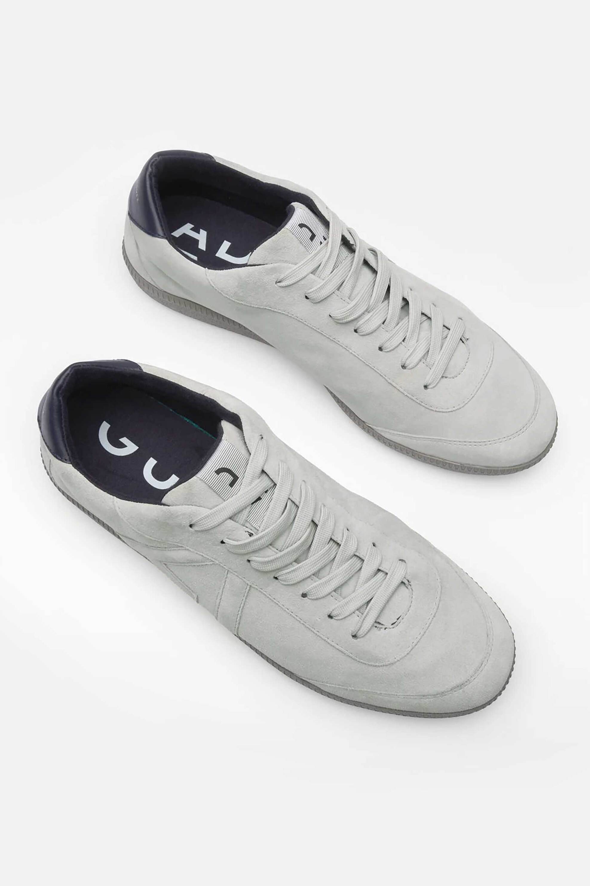 Adolfo Domínguez ανδρικά suede sneakers με λογότυπο - 196052298 Γκρι φωτογραφία