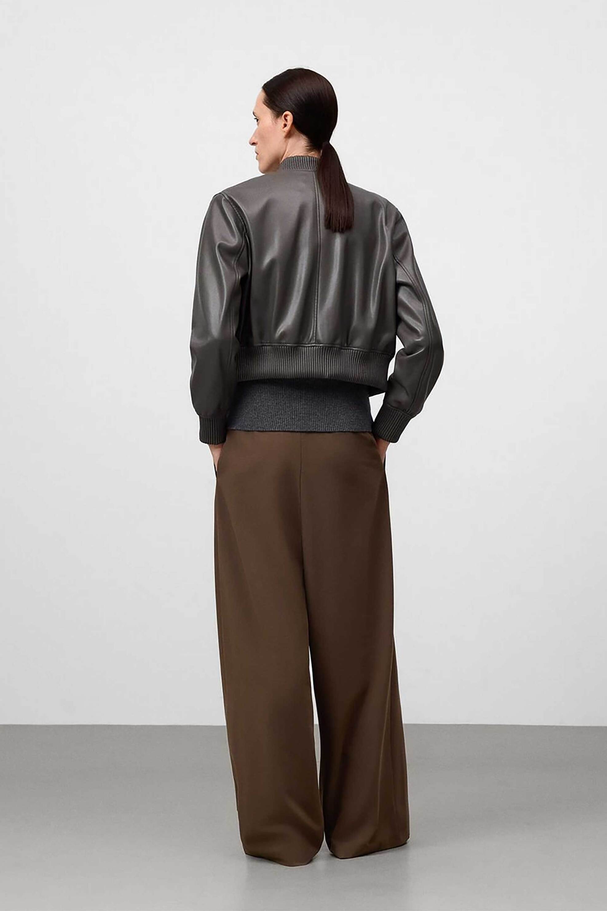 Adolfo Domínguez γυναικείο μπουφάν bomber - 275032783 Καφέ φωτογραφία