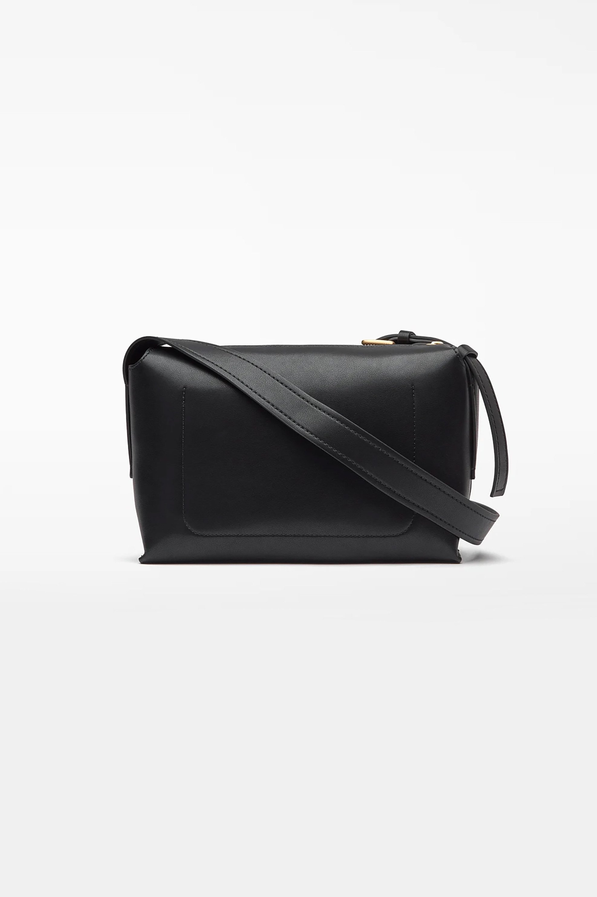 Adolfo Domínguez γυναικεία τσάντα crossbody μονόχρωμη "Mica" - 212051040 Μαύρο φωτογραφία