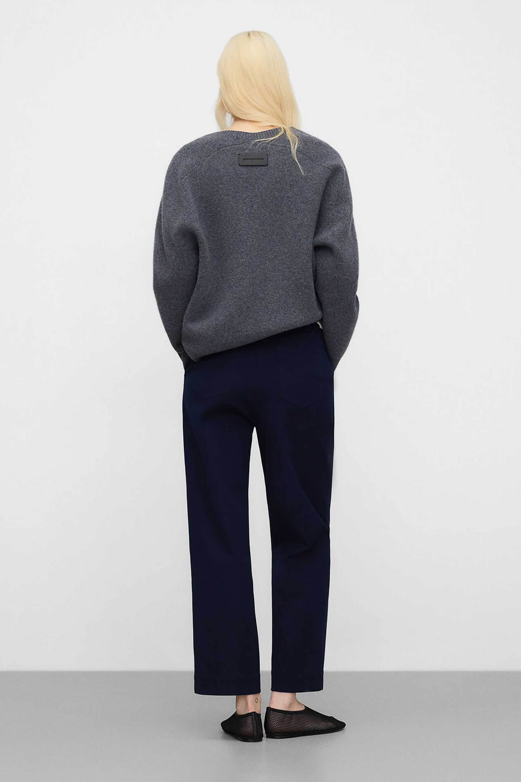 ADOLFO DOMINGUEZ Adolfo Domínguez γυναικείο παντελόνι chinos Straight Fit - 268072385 Μπλε - 3