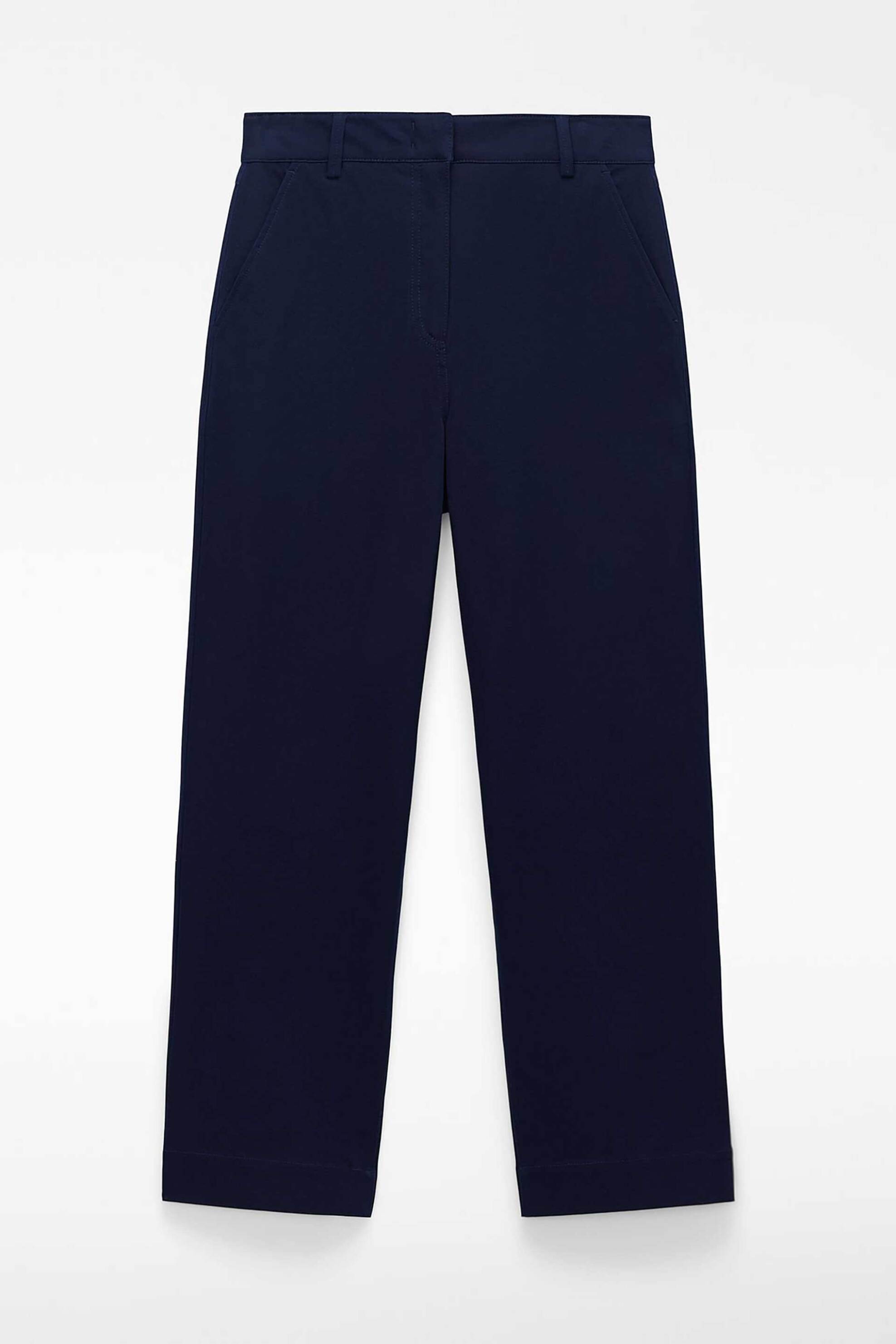 Adolfo Domínguez Γυναικείο Παντελόνι Chinos Straight Fit - 268072385 Μπλε
