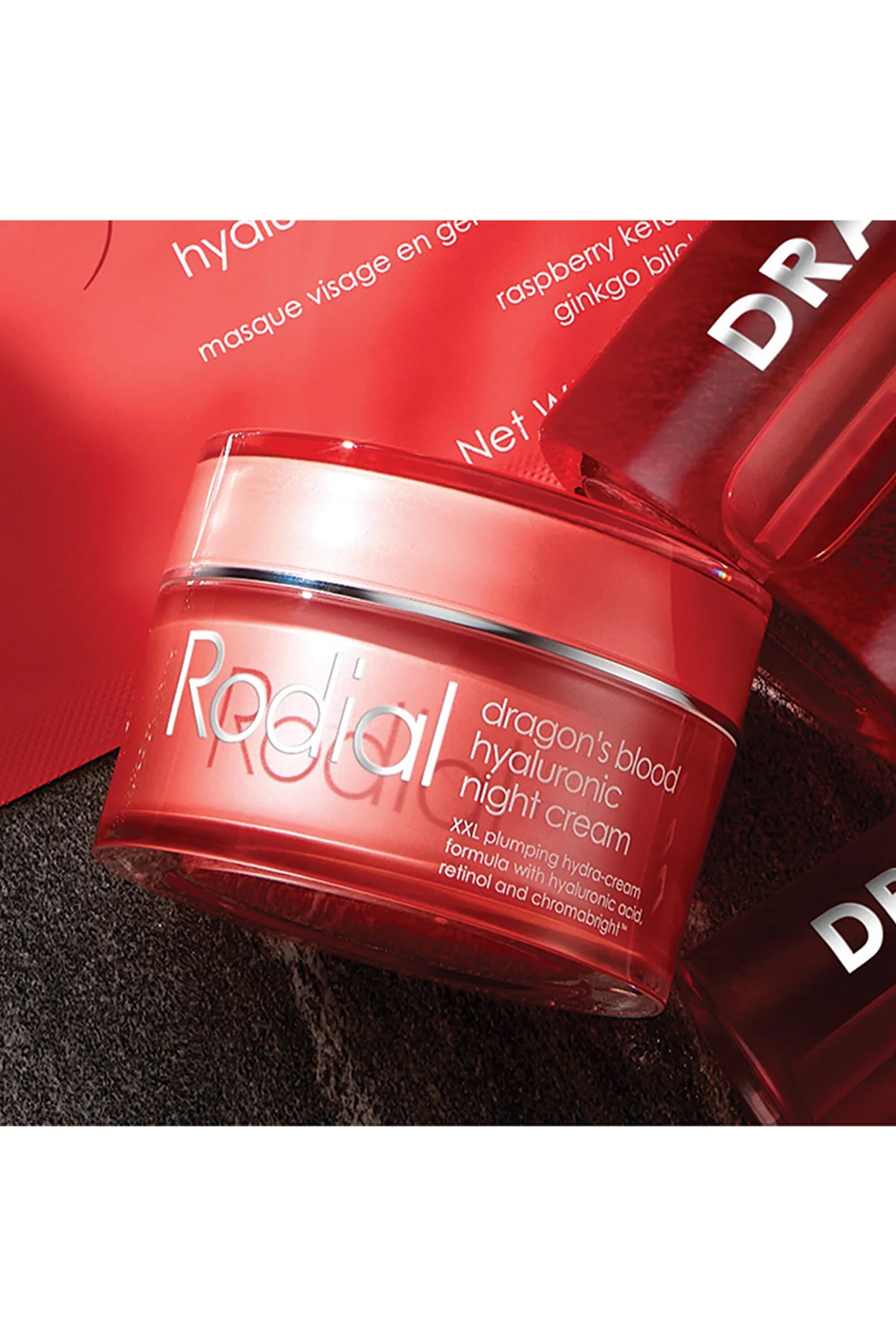 Rodial Dragon's Blood Hyaluronic Night Cream 50 ml - SKDRGBLDNGHT50 φωτογραφία
