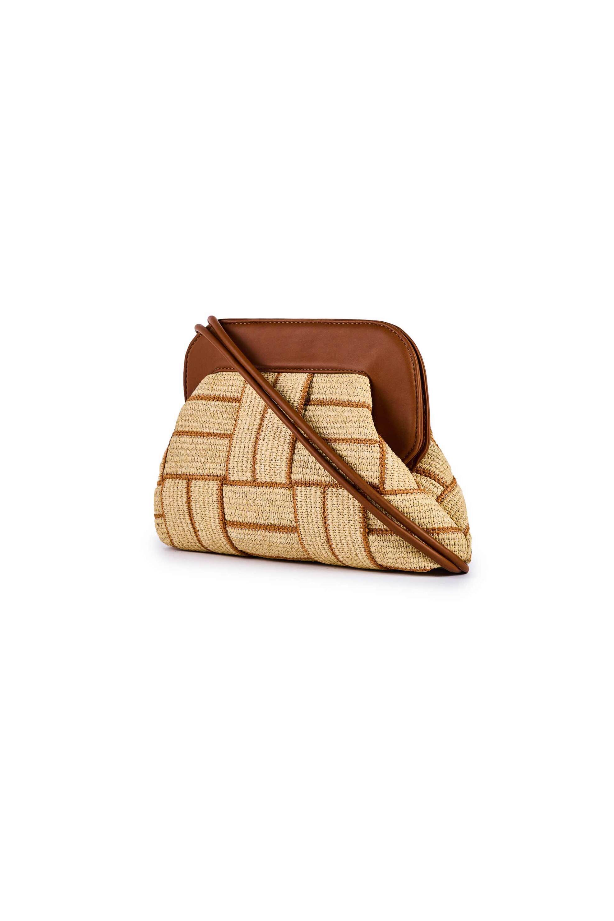 ViaMailBag γυναικεία χειροποίητη τσάντα clutch "Dalia Net" - DALIA/NET/SS25 Ταμπά φωτογραφία