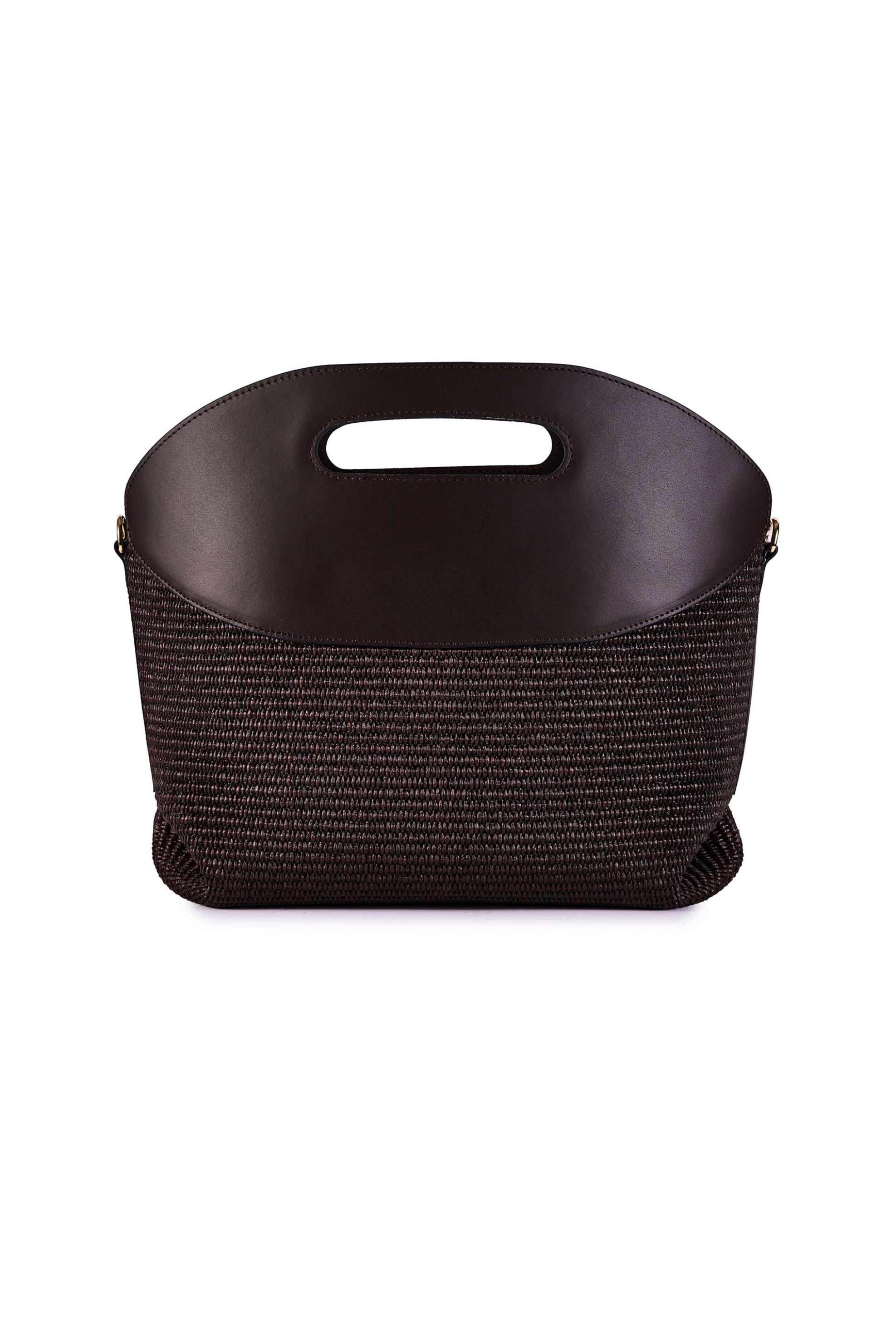 VIAMAILBAG ViaMailBag γυναικεία χειροποίητη τσάντα χειρός "Fleur Unit" - FLEUR/UNIT/SS25 Καφέ