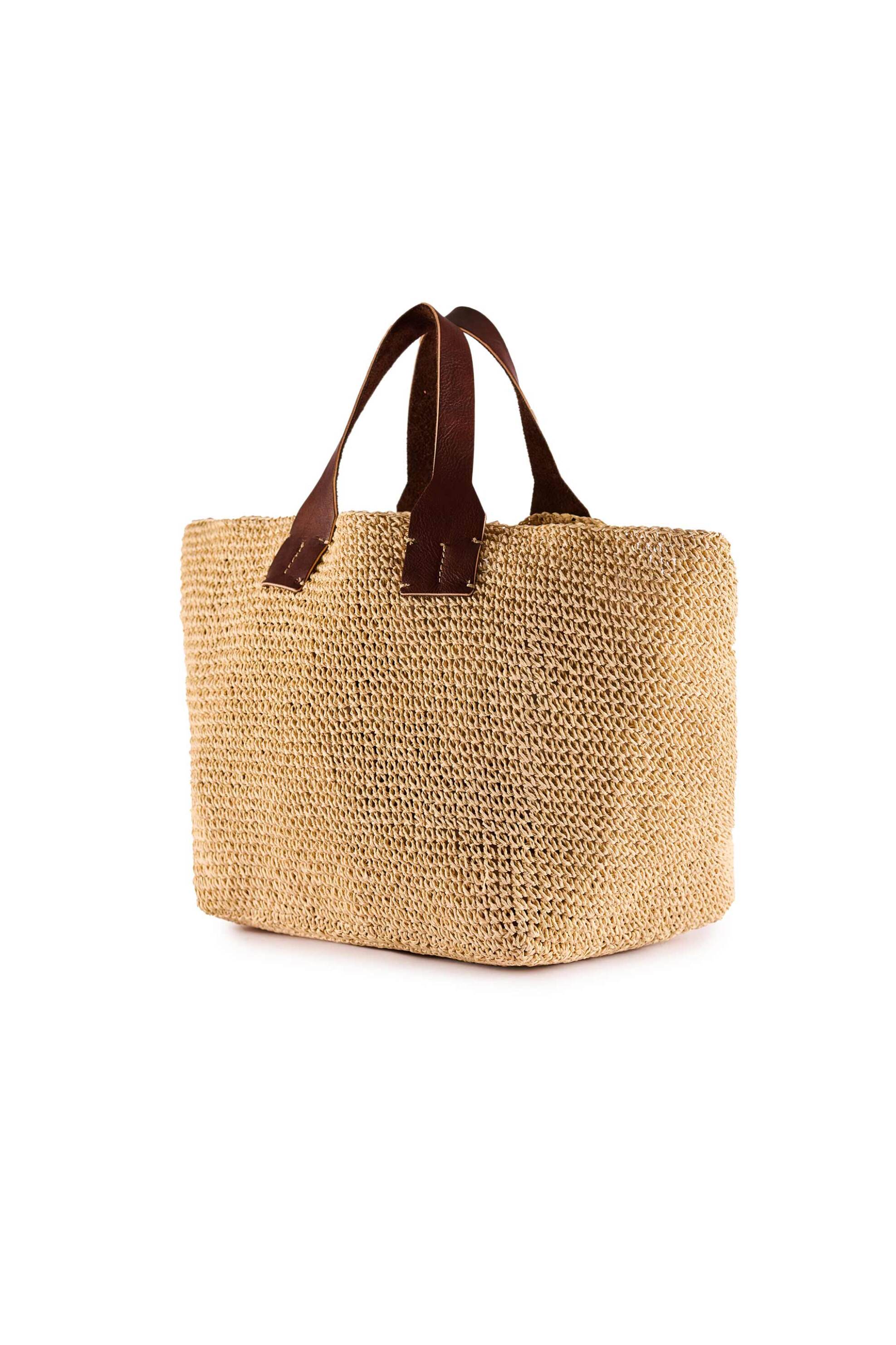 ViaMailBag γυναικεία χειροποίητη τσάντα χειρός "Juan" - JUAN/SS25 Μπεζ φωτογραφία