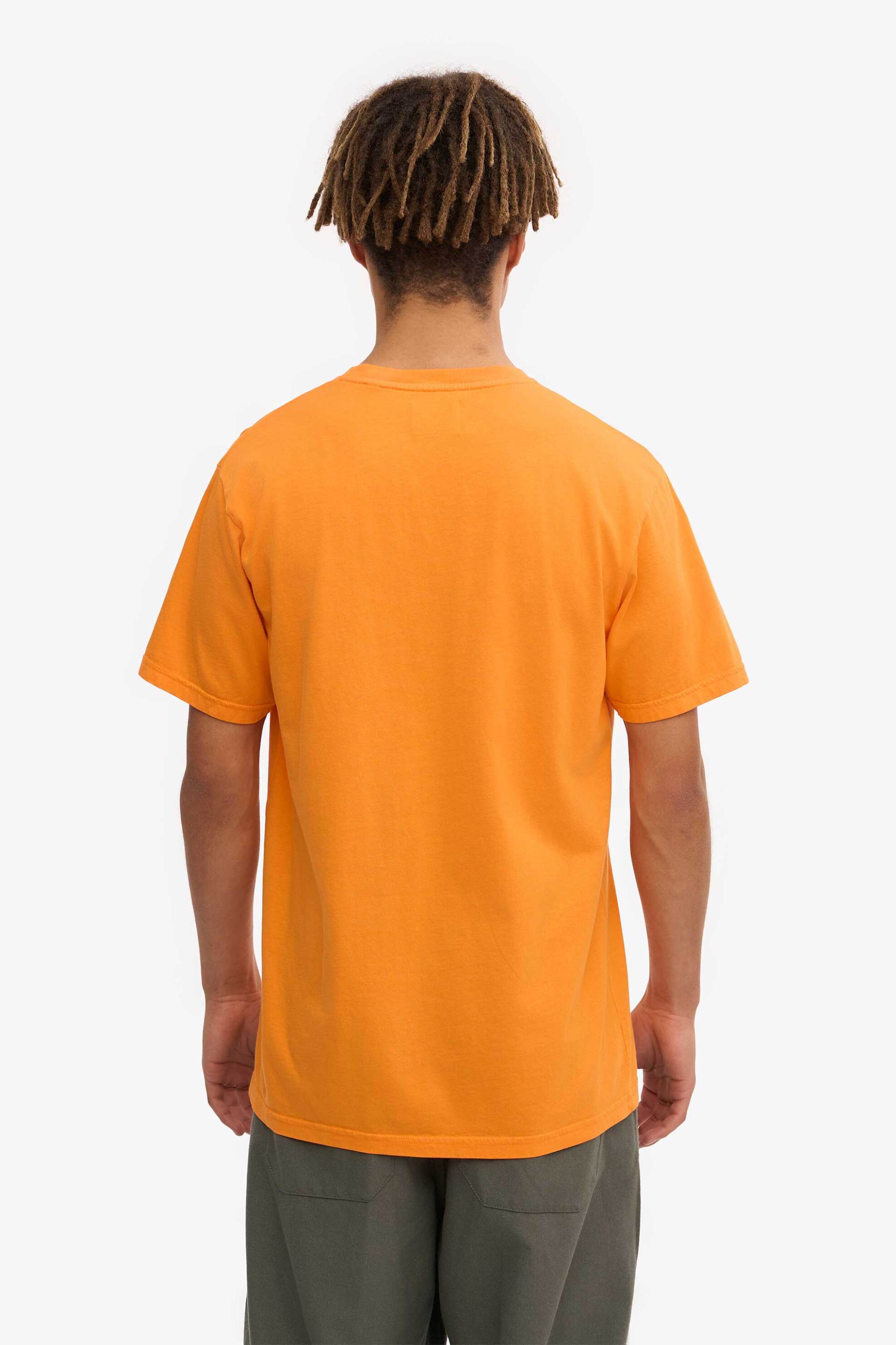 Colorful Standard ανδρικό T-shirt μονόχρωμο Relaxed Fit - CS1001 Πορτοκαλί φωτογραφία