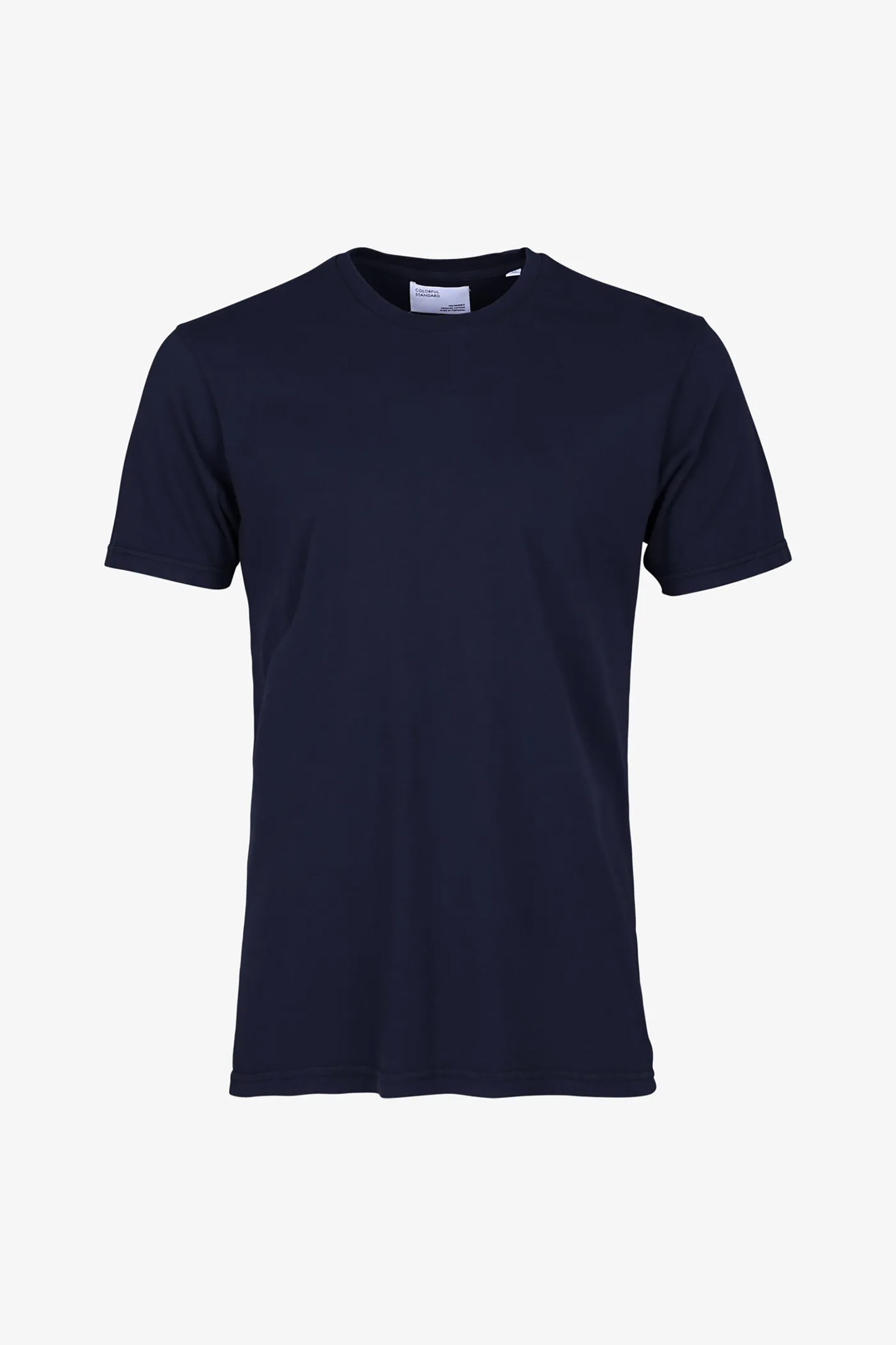 Colorful Standard ανδρικό T-shirt μονόχρωμο Relaxed Fit - CS1001 Μπλε Σκούρο φωτογραφία