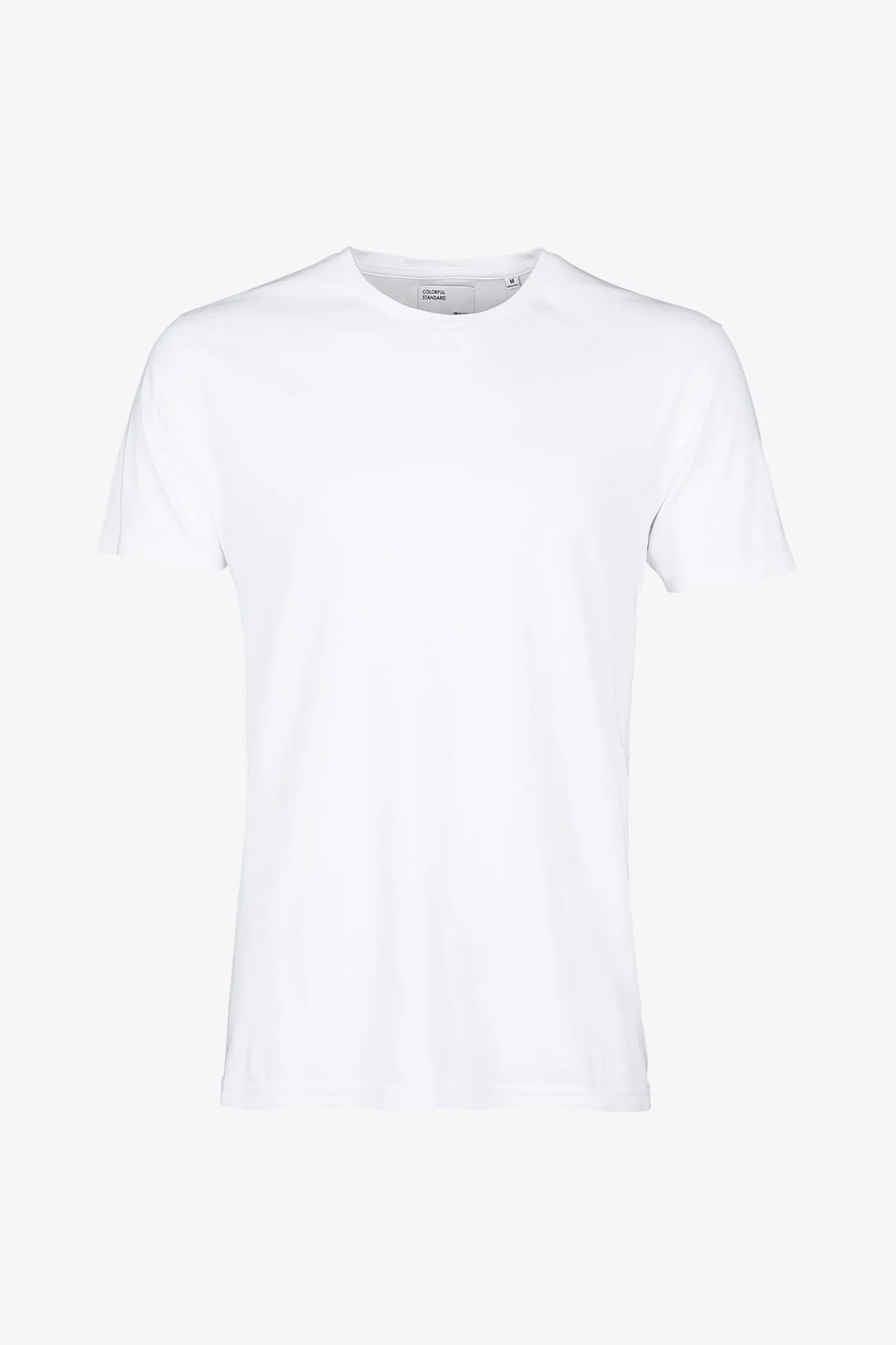 Colorful Standard ανδρικό T-shirt μονόχρωμο Relaxed Fit - CS1001 Λευκό φωτογραφία