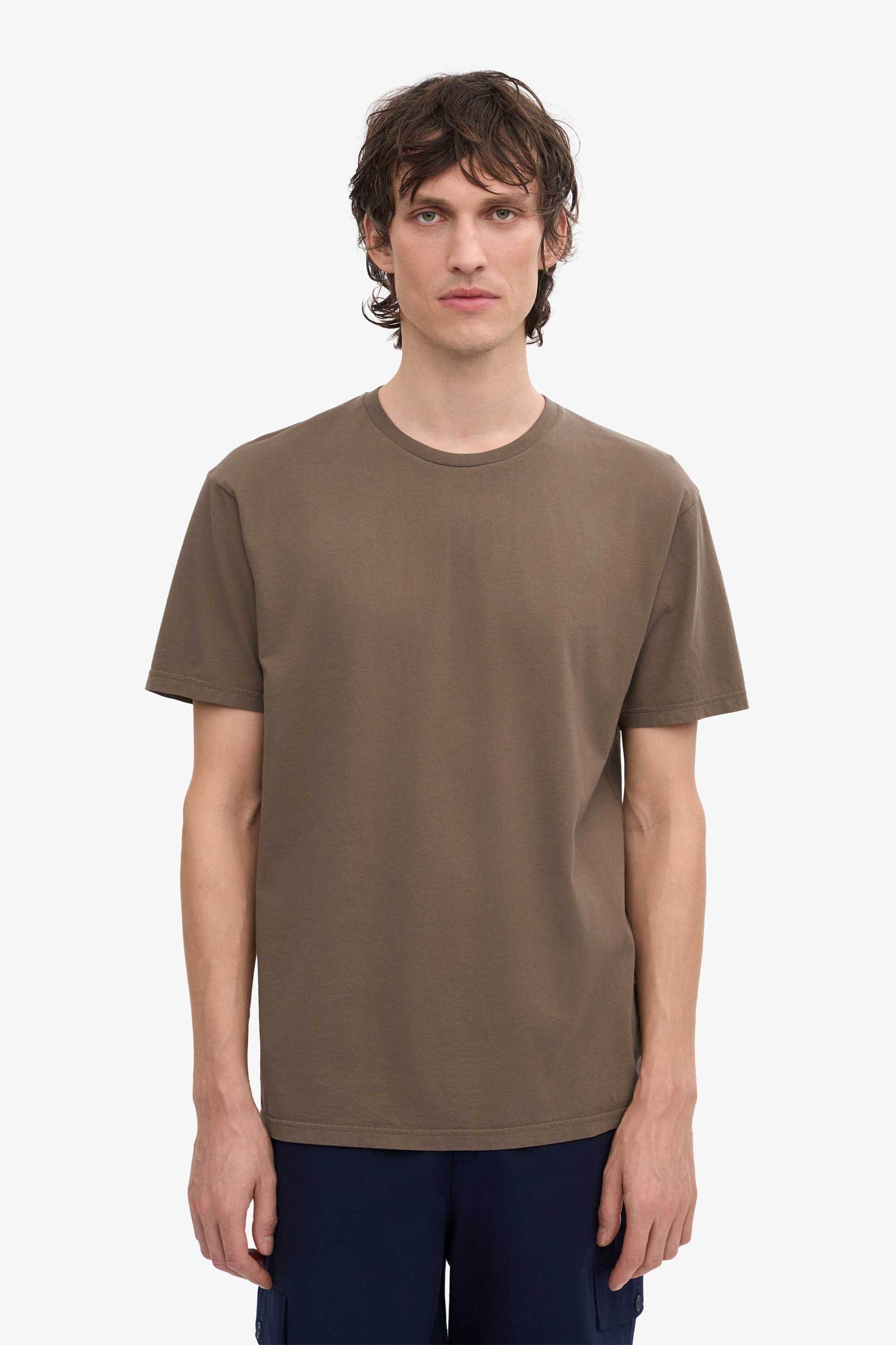 Ανδρικά Μονόχρωμα T-Shirts Colorful Standard