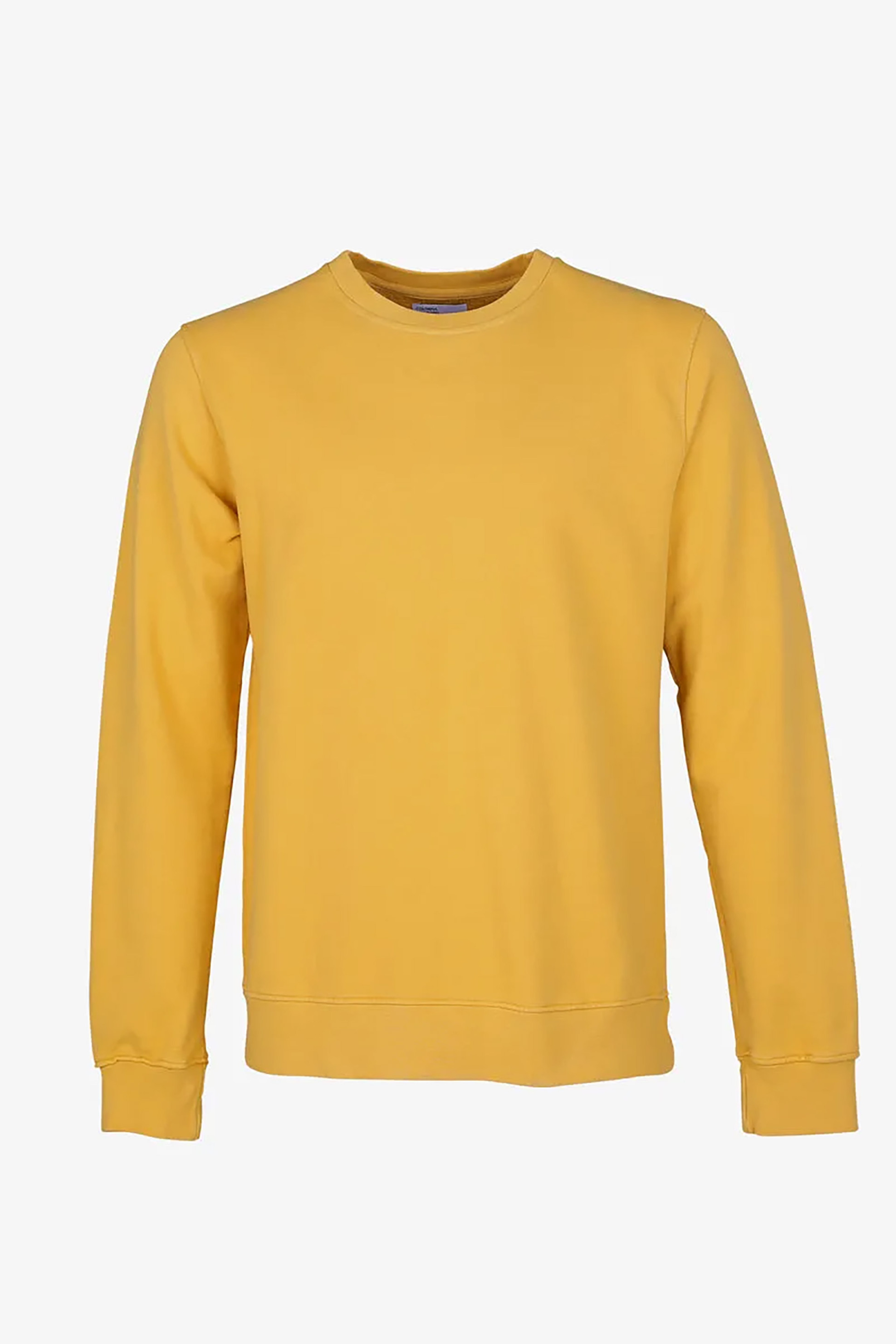 Colorful Standard ανδρική μπλούζα φούτερ μονόχρωμη Regular Fit - CS1005 Μουσταρδί