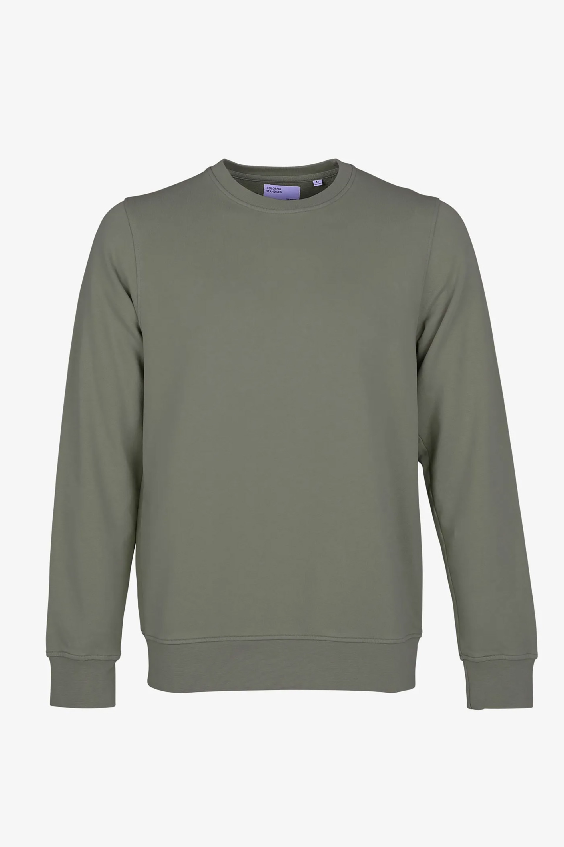 Colorful Standard ανδρική μπλούζα φούτερ μονόχρωμη Regular Fit - CS1005 Λαδί