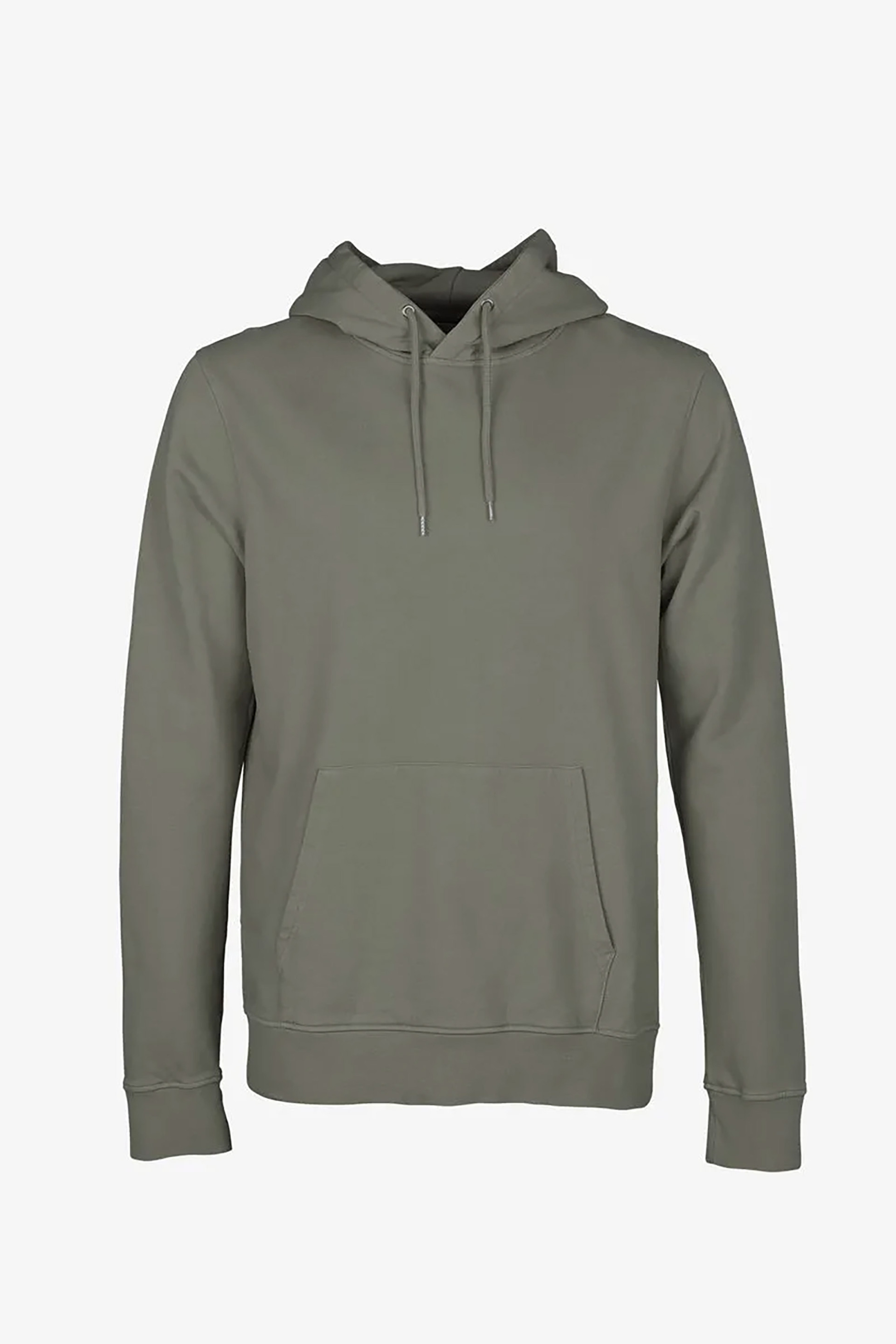 Colorful Standard ανδρική μπλούζα φούτερ μονόχρωμη με κουκούλα Relaxed Fit - CS1006 Λαδί