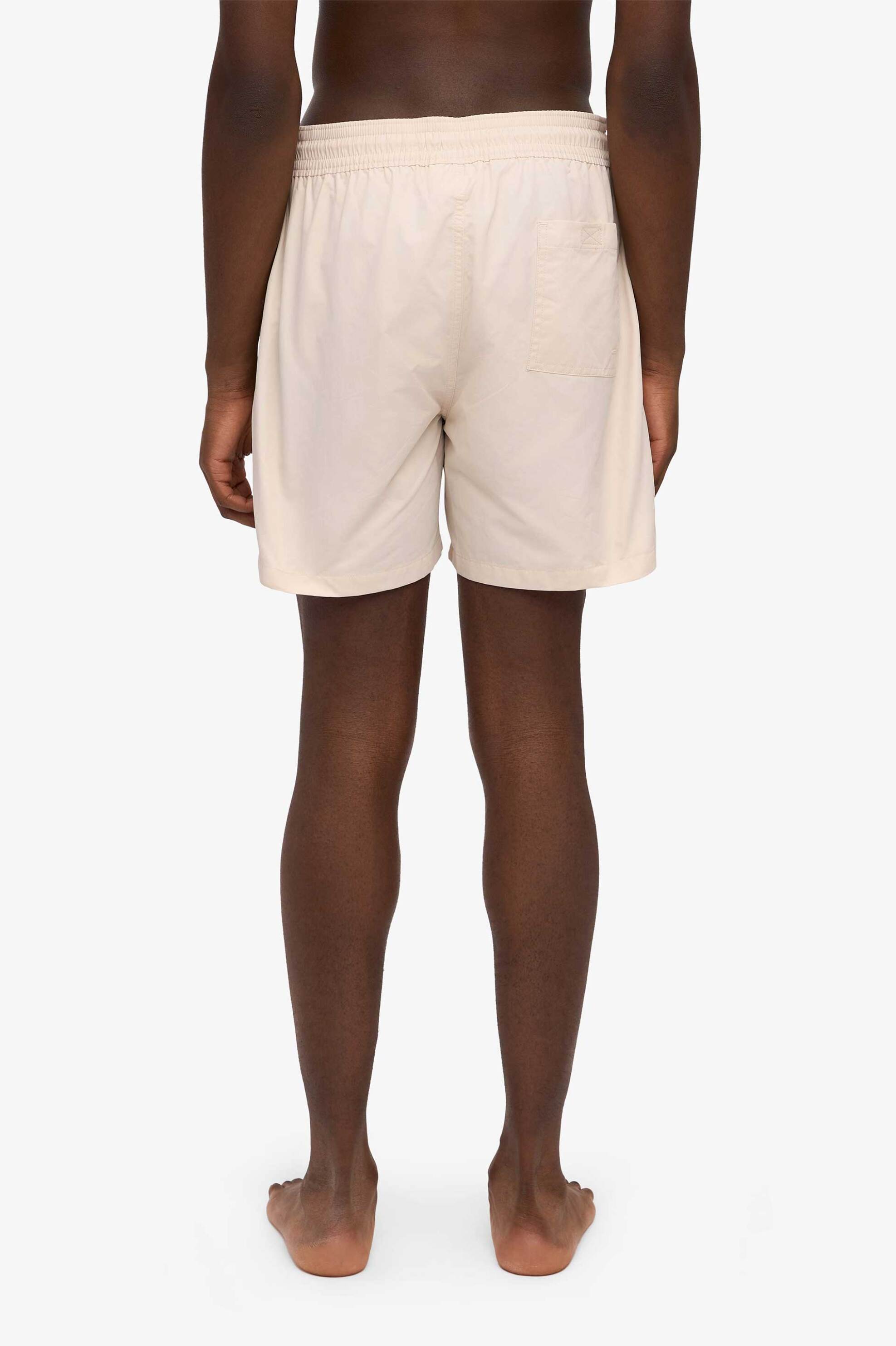Colorful Standard Ανδρικό Μαγιό Σορτς Μονόχρωμο με Ελαστική Μέση Relaxed Fit - Cs3010 Κρέμ