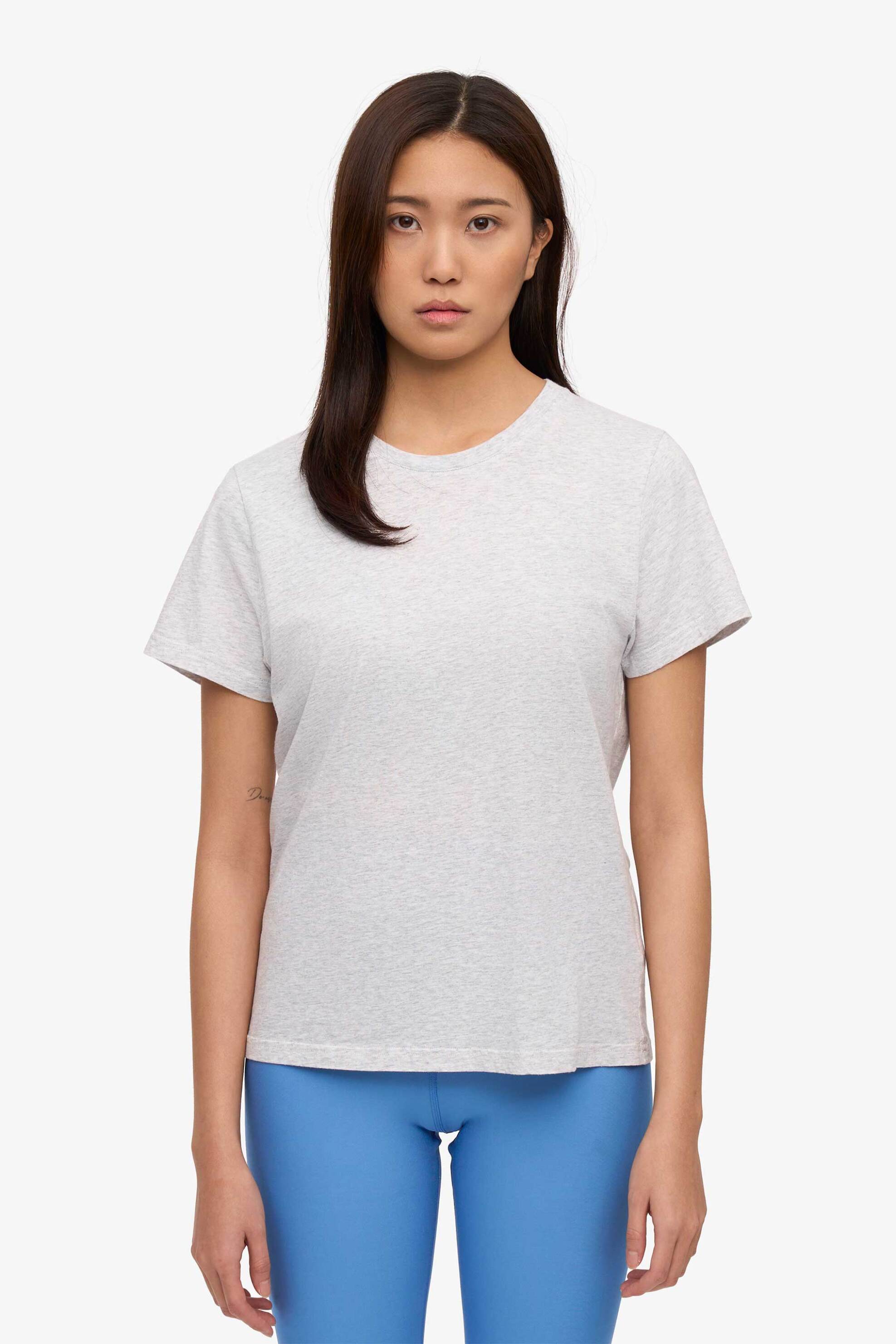 Colorful Standard γυναικείο T-shirt μονόχρωμο Regular Fit - CS2051 Γκρι