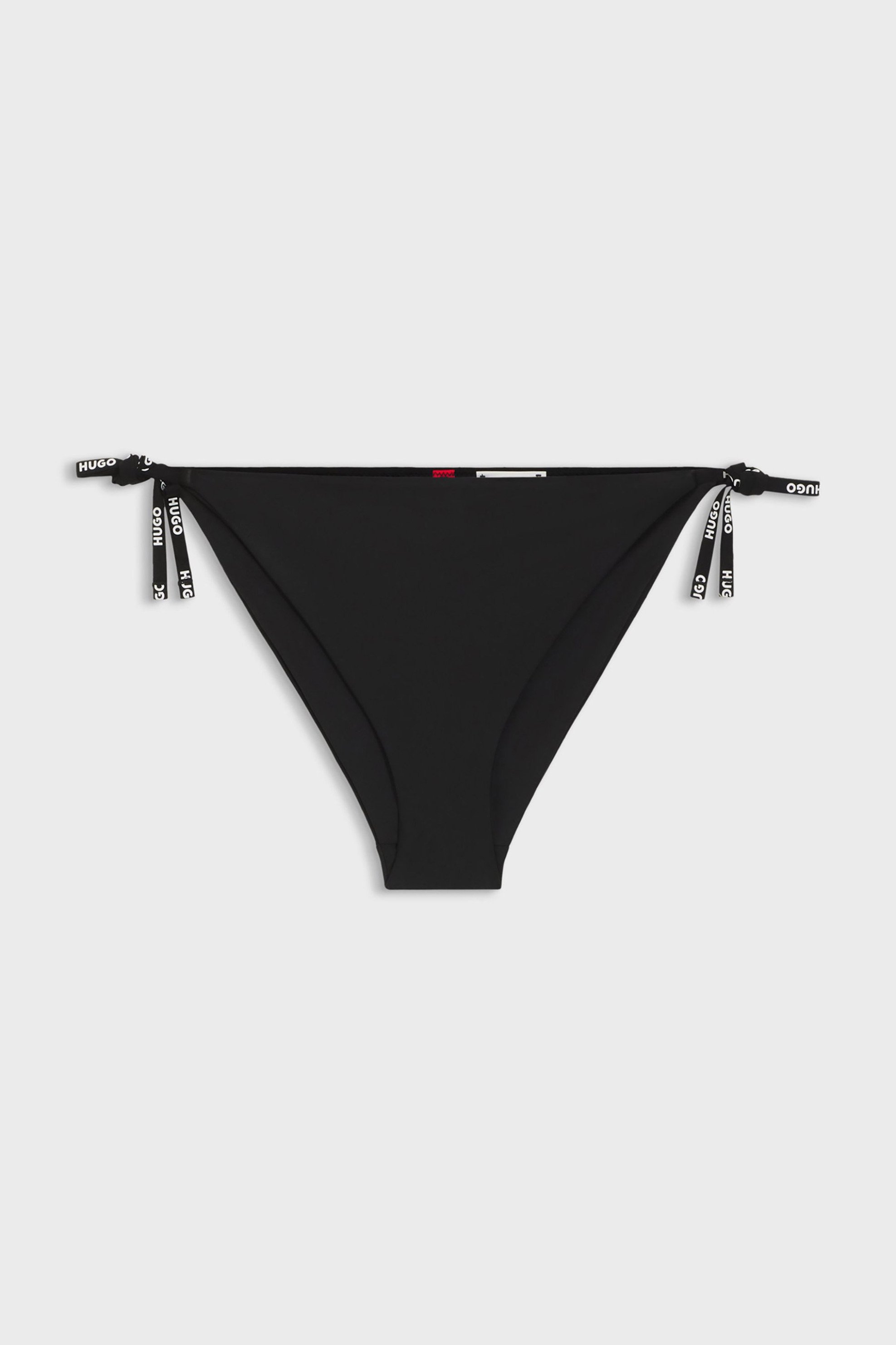 Hugo Boss γυναικείο μαγιό μπικίνι σλιπ με logo print - 50555671 Μαύρο