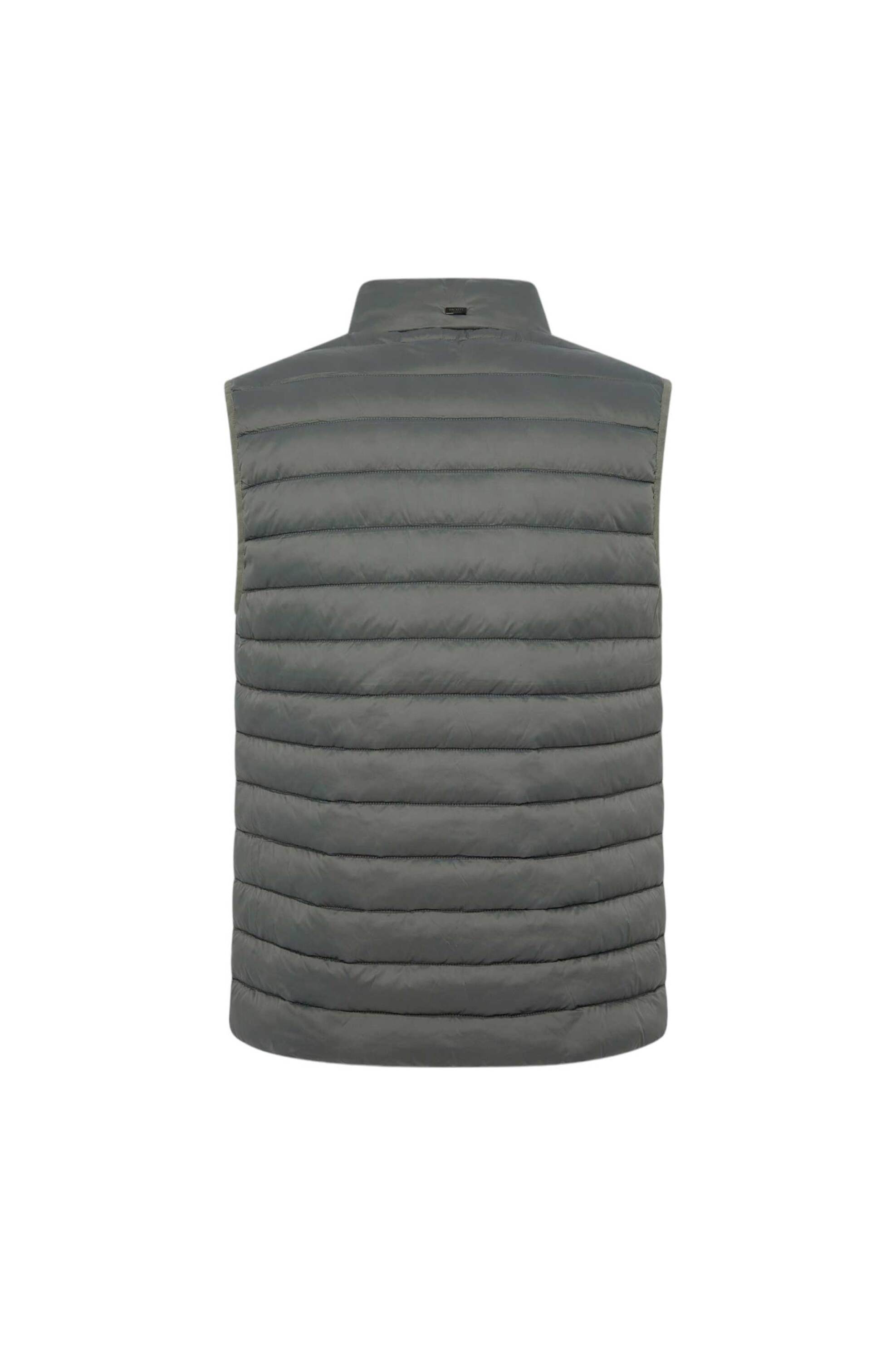 Hackett ανδρικό αμάνικο μπουφάν με καπιτονέ σχέδιο Regular Fit - HM403193 Λαδί φωτογραφία