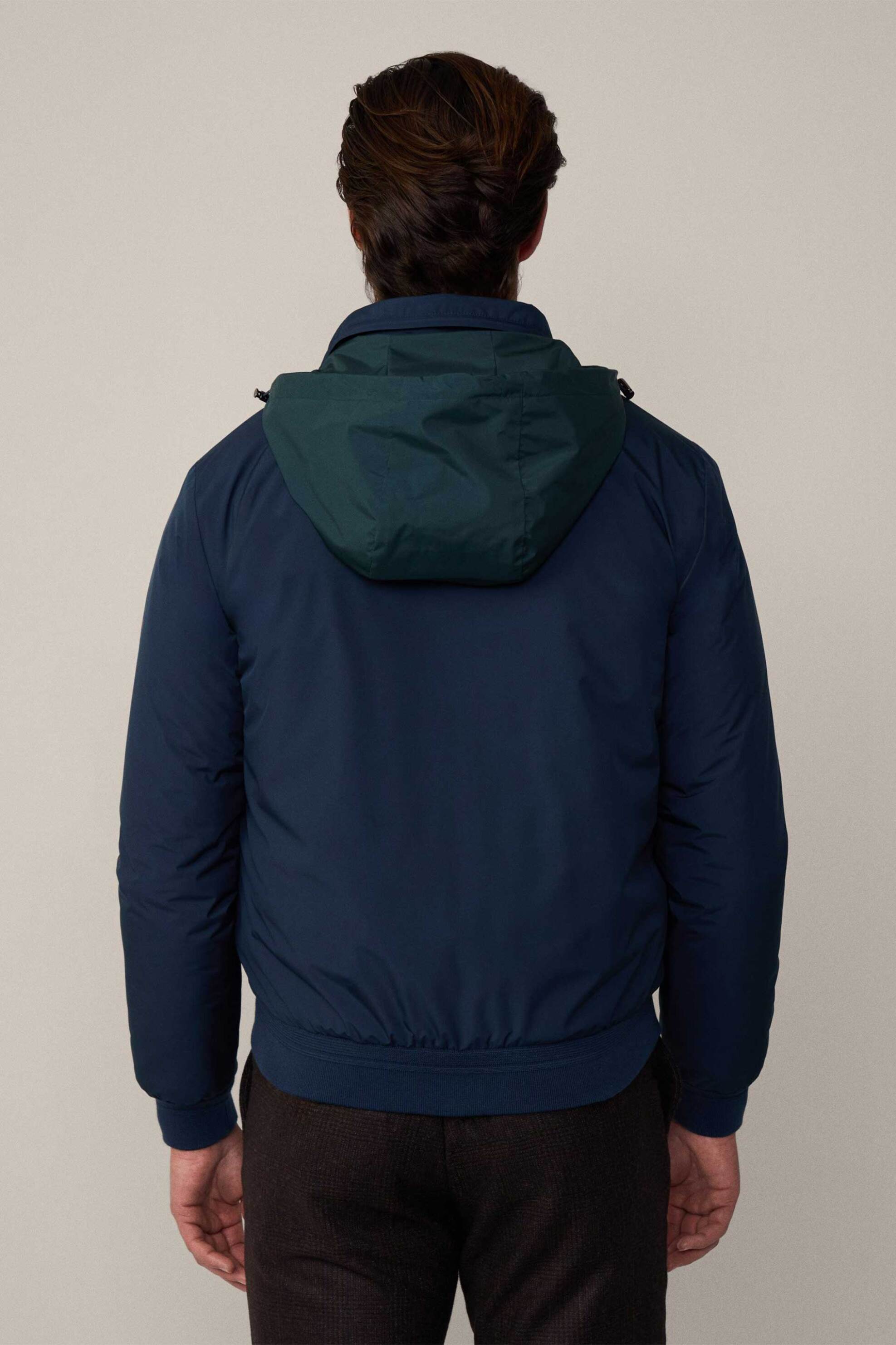 Hackett ανδρικό jacket μονόχρωμο - HM403213 Μπλε Σκούρο φωτογραφία