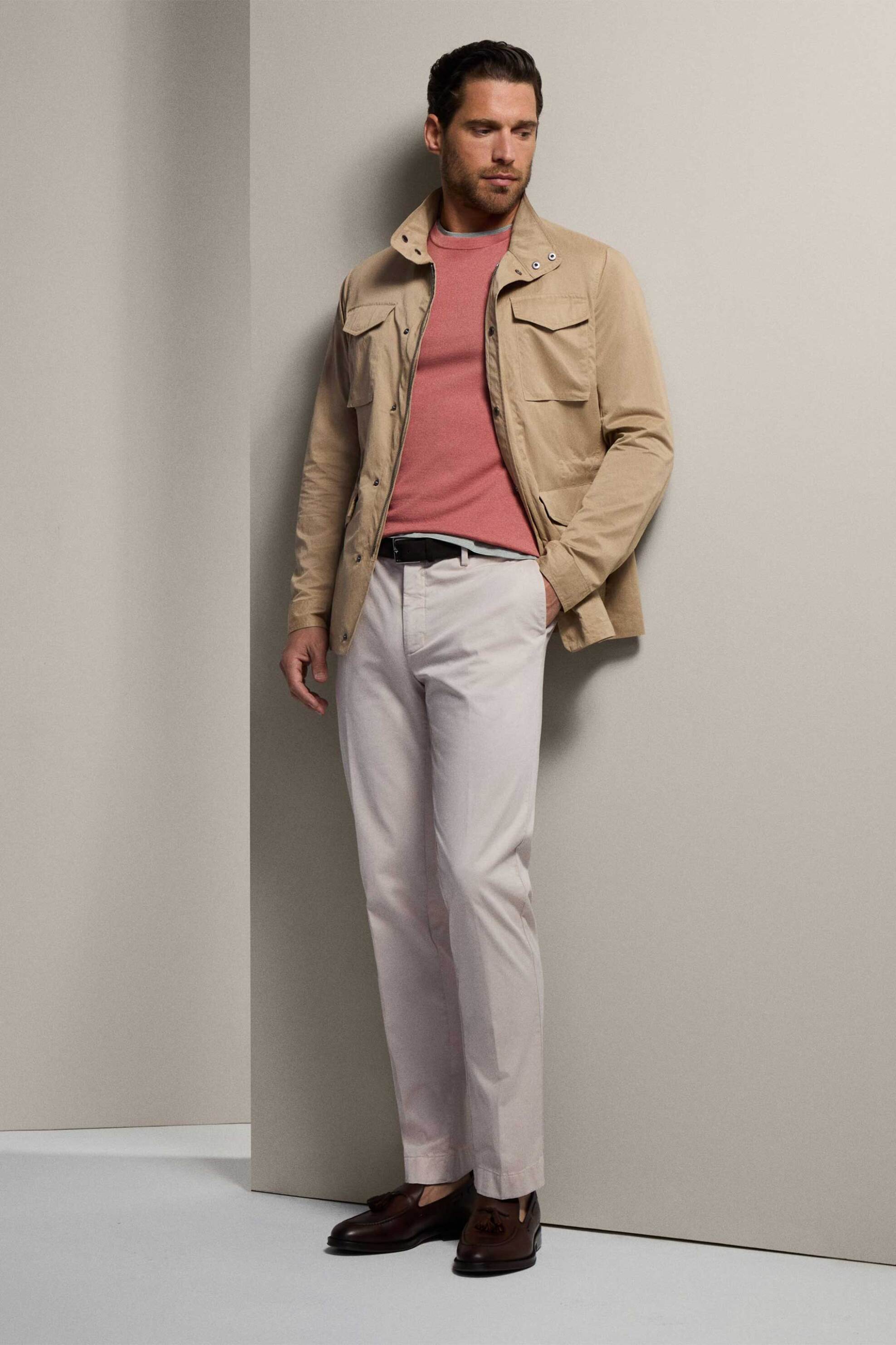 Ανδρικά ρούχα και beachwear hackett σε εκρου