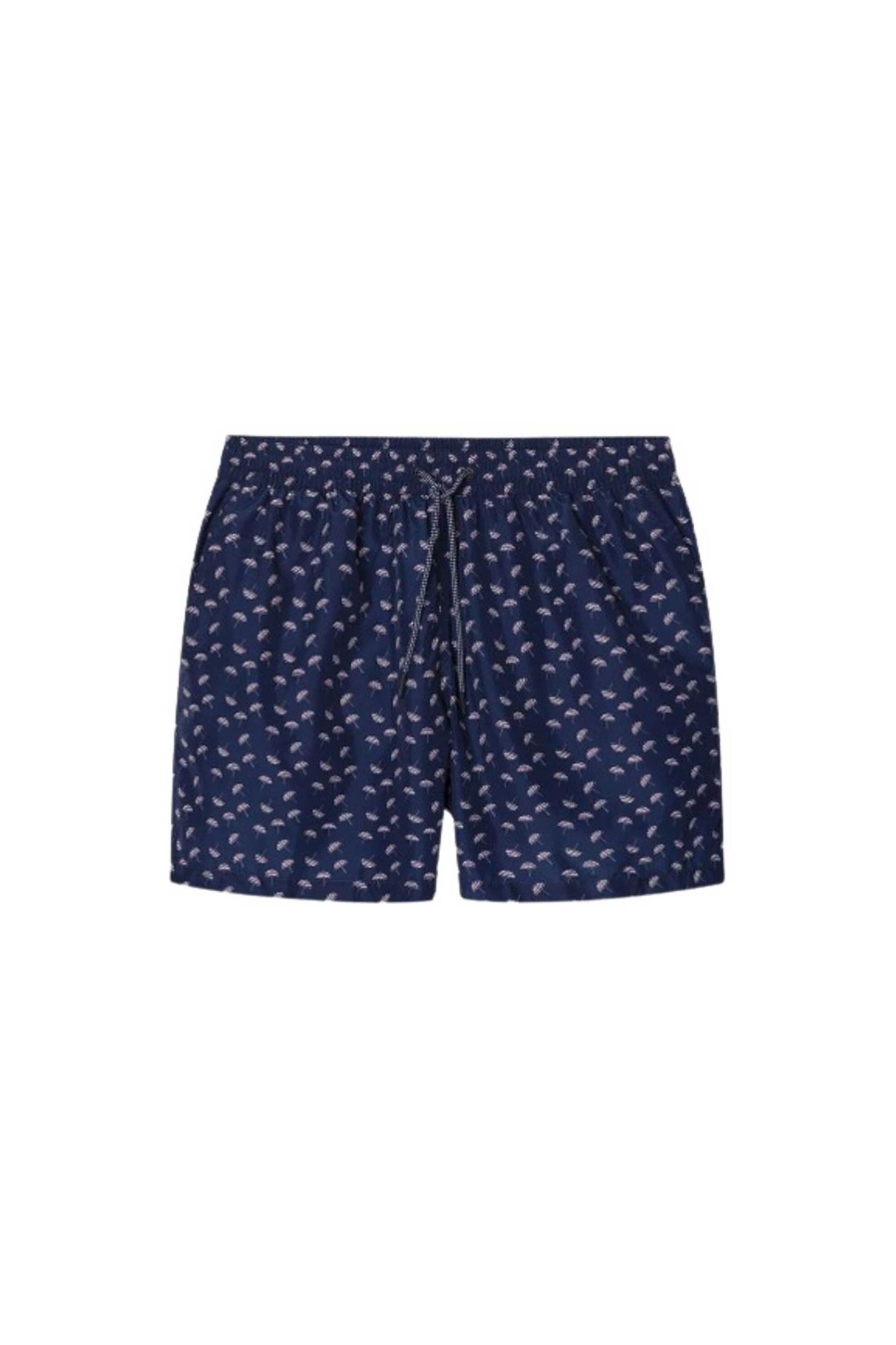 Hackett ανδρικό μαγιό σορτς με all-over print "Parasol" - HMB10110 Μπλε Σκούρο