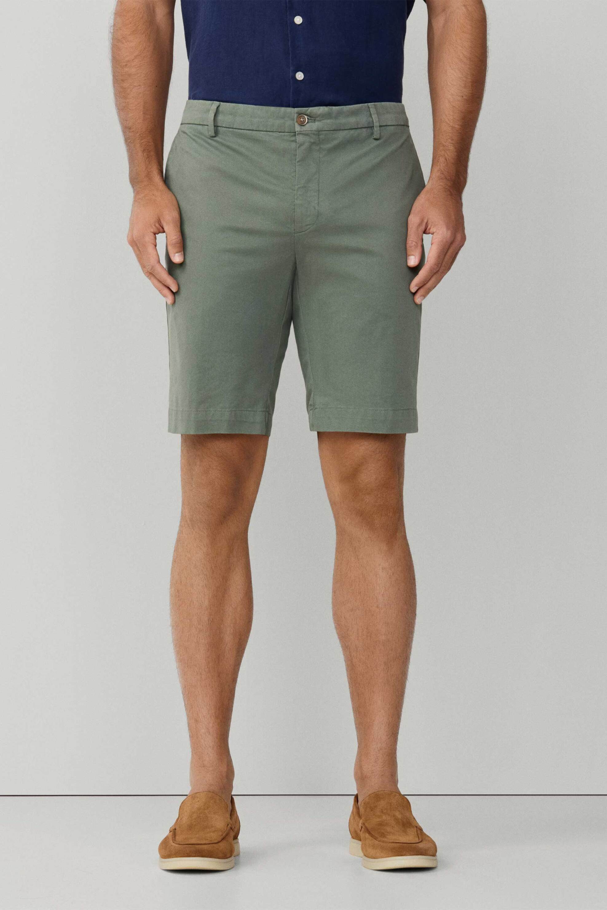Hackett ανδρική βερμούδα chino Slim Fit - HM8000017 Πράσινο φωτογραφία