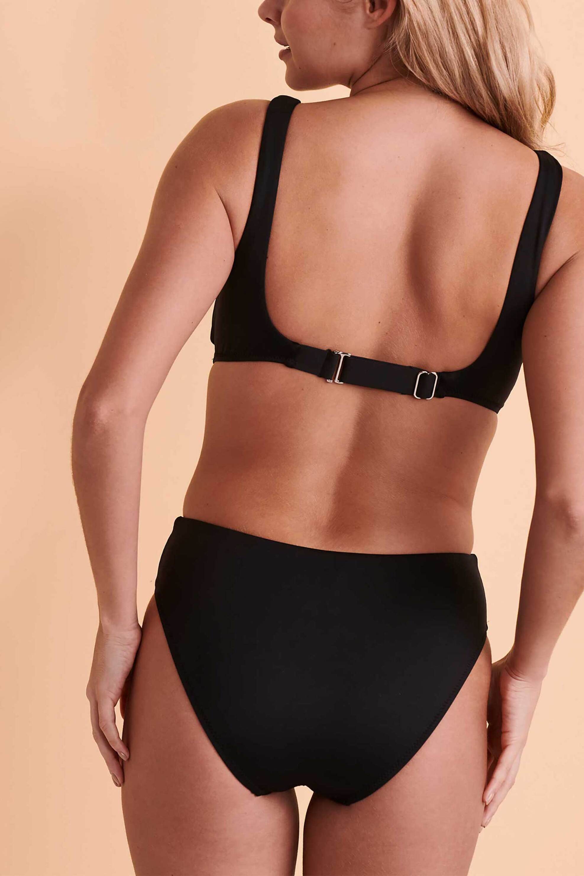 Lauren Ralph Lauren γυναικείο ολόσωμο μαγιό με cut-outs - 21355417-BBK Μαύρο
