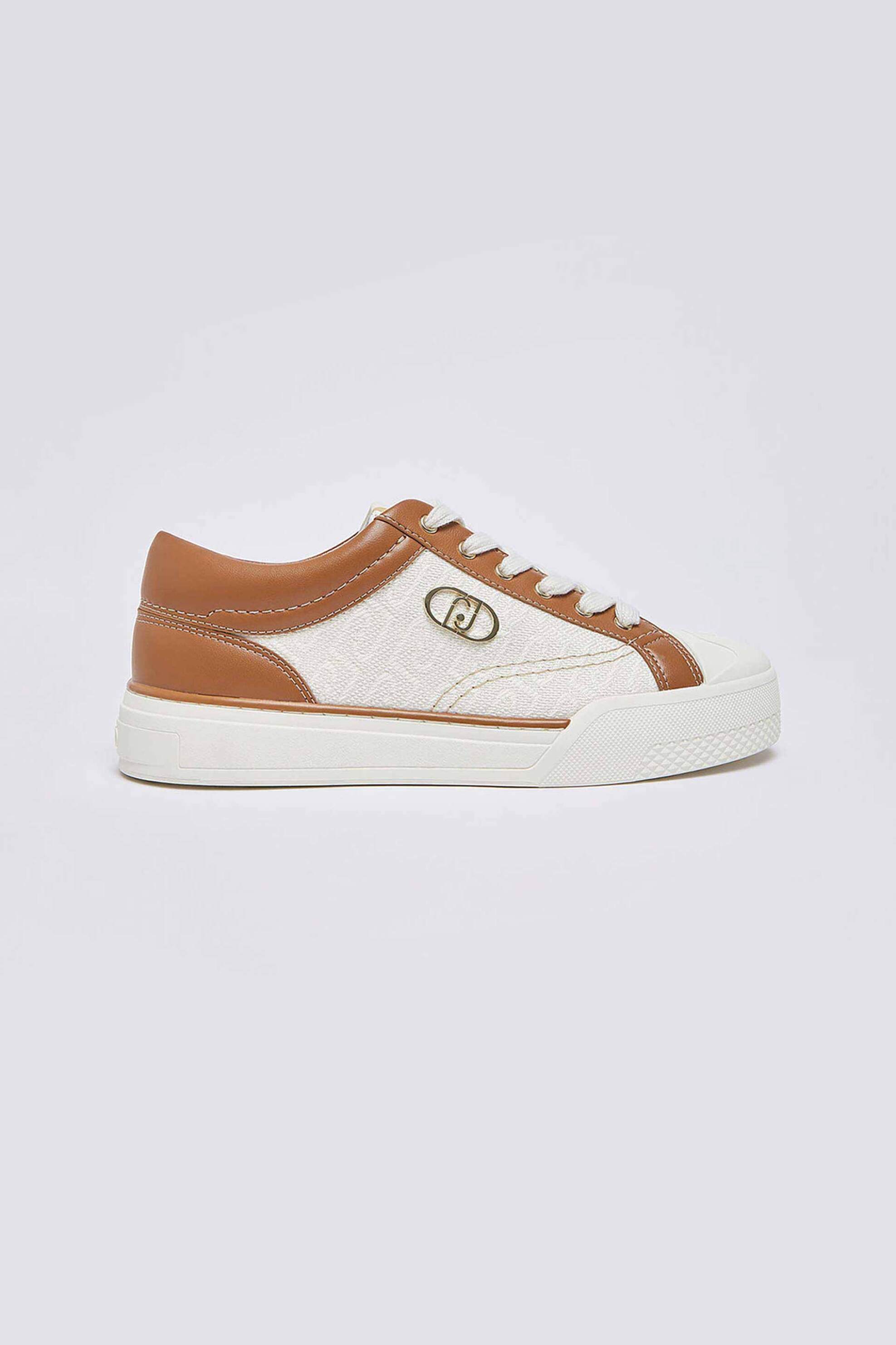 Liu Jo γυναικεία sneakers με logo λεπτομέρειες - BA6055TX304 Ταμπά